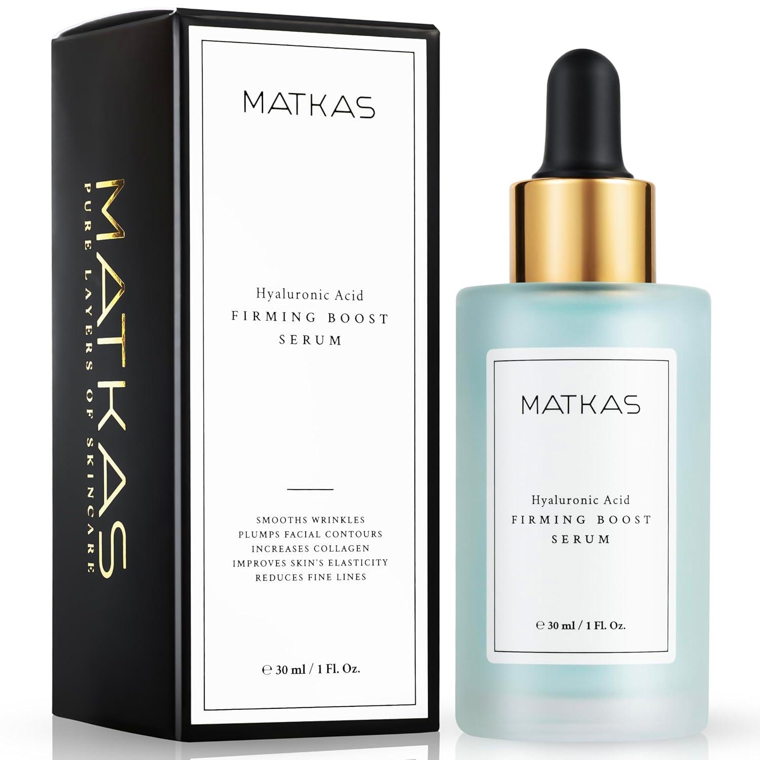 MATKAS Hyaluronic Acid Serum: Deep Hydration vs. Aging