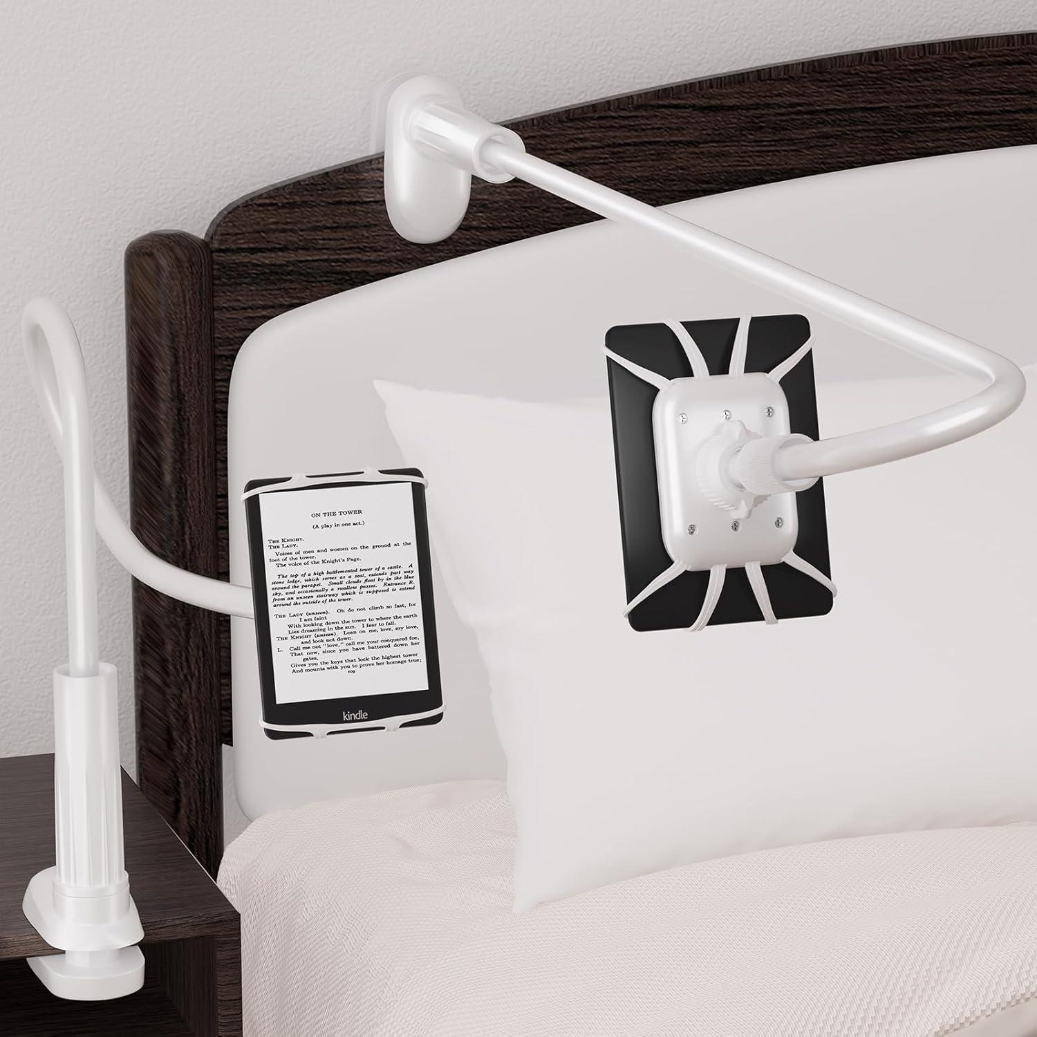 Gooseneck Holders vs. Tablet Pillows: Comfort in Reading Showdown