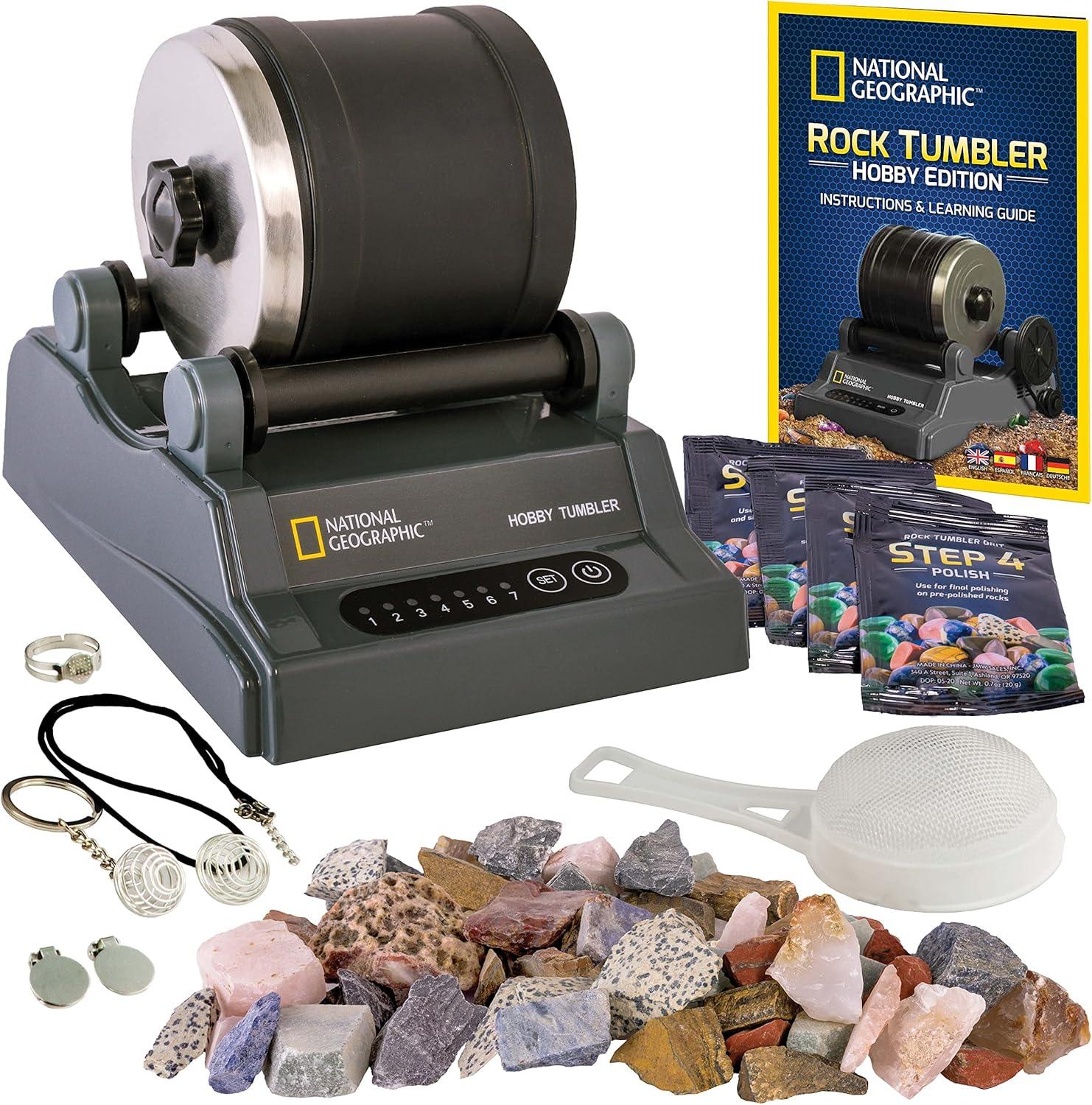 Rock Tumbler Showdown: Polishing Gems for Family Fun!