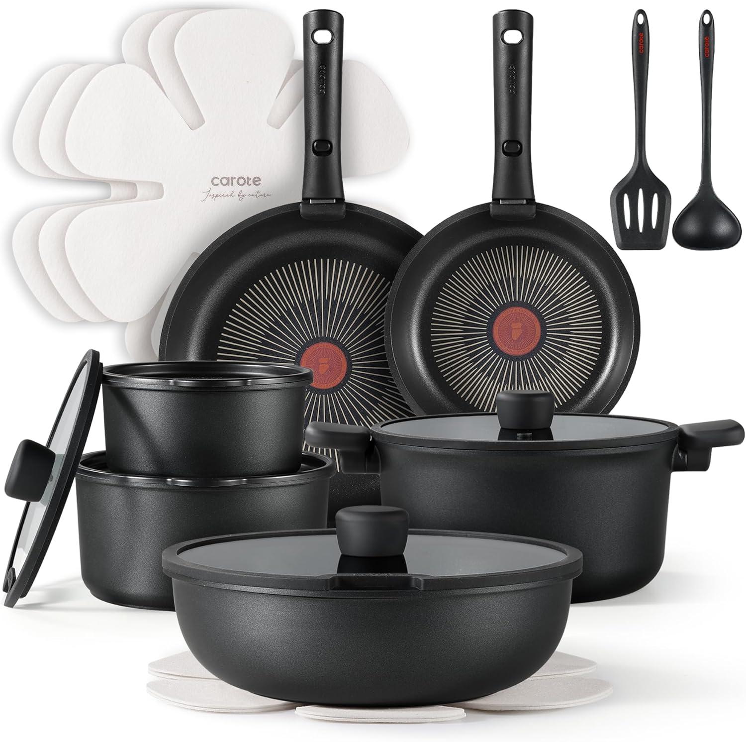 Nonstick Pots and Pans Showdown: Which Detachable Set Shines?