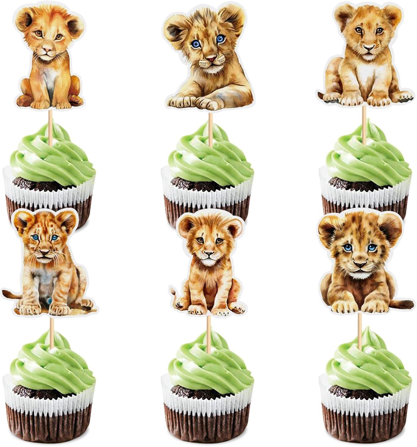 Which Festive Cake Decoration Stands Out: Tiny Babies vs. Lions?