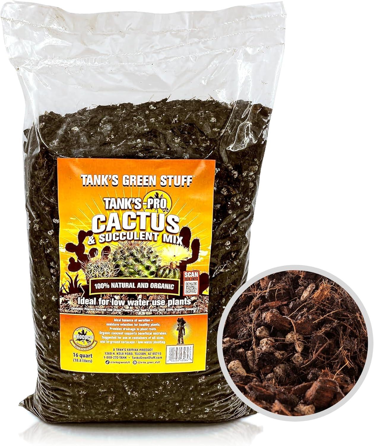 Tank's-Pro Cactus Mix: A Surprising Choice for Hardy Plants