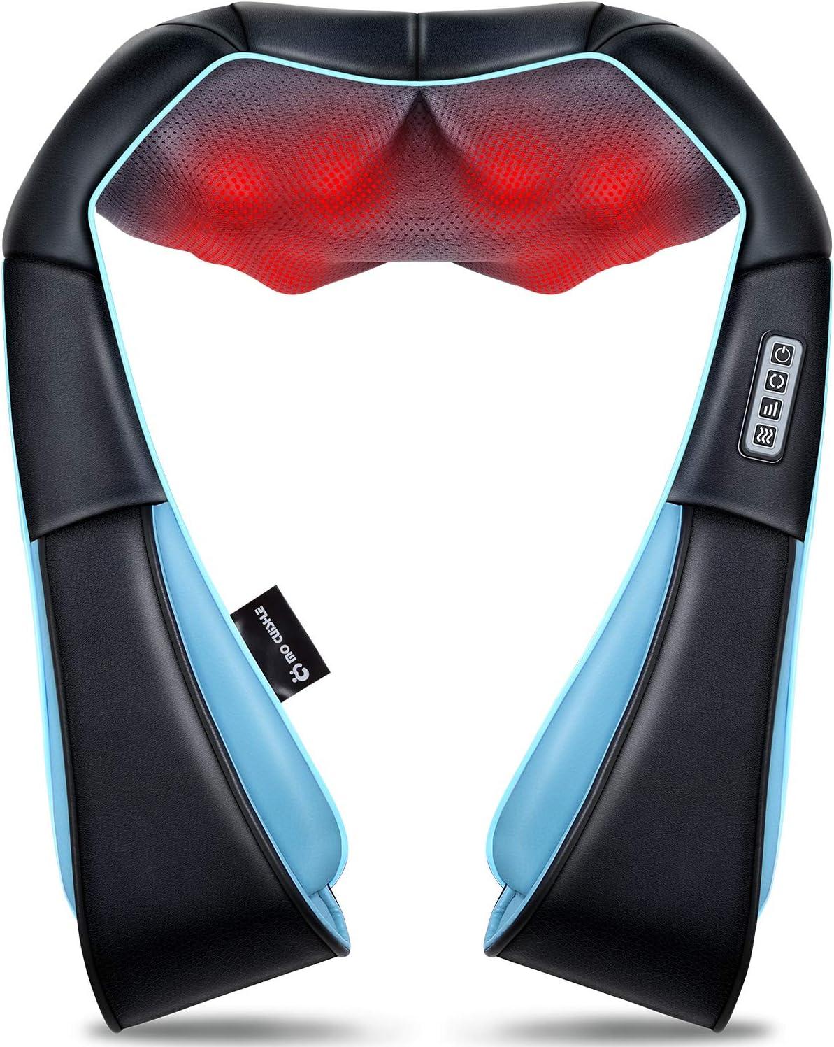 Shiatsu Massager Showdown: Heat Therapy versus Deep Tissue Touch
