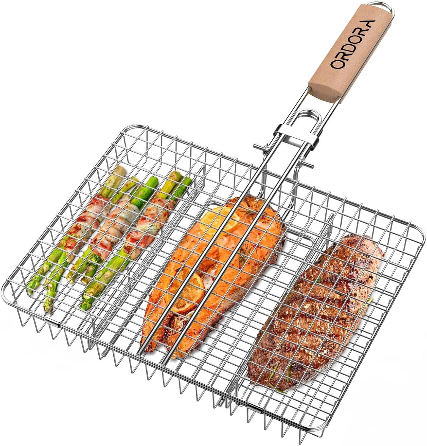ORDORA Fish Grill Basket Versus Traditional BBQ Tools: A Showdown