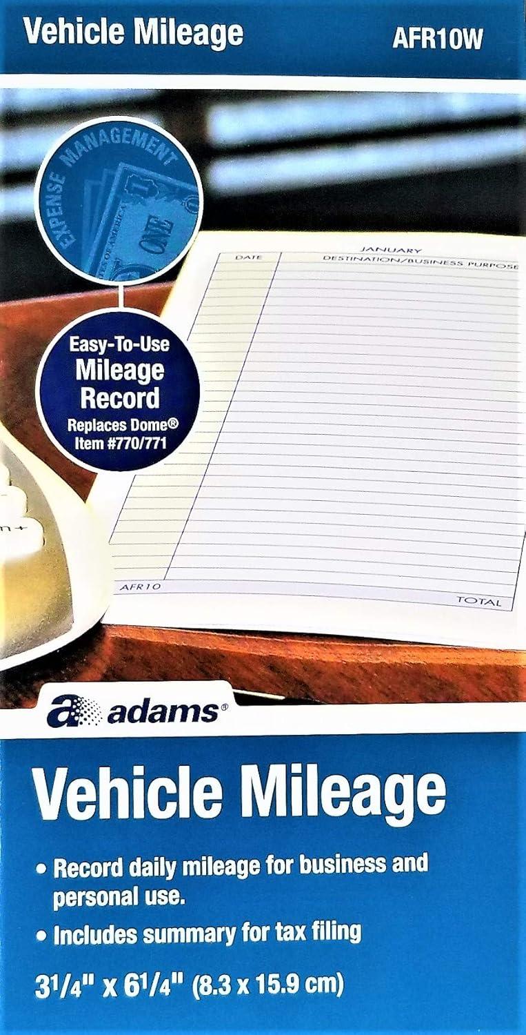Adams AFR10W Vehicle Mileage Log: A Surprising Efficiency Test