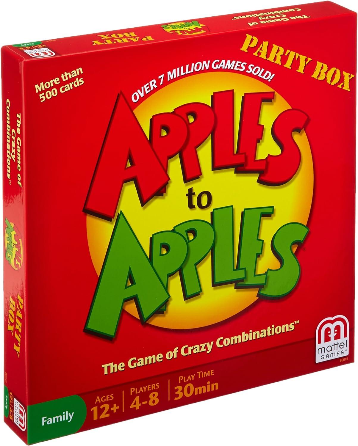 Mattel's Apples to Apples: Party Box Versus Game Night Magic