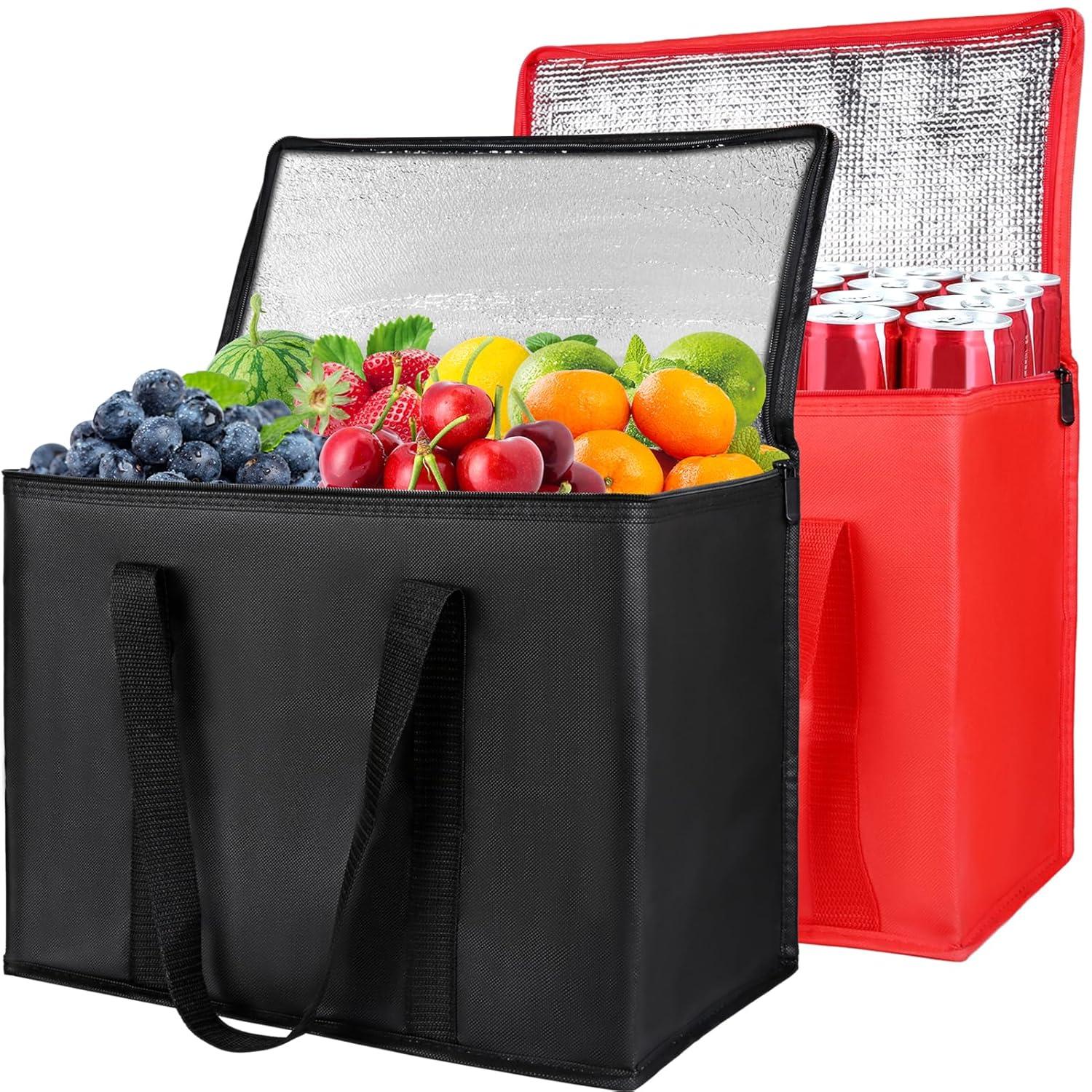 X-Large Insulated Food Delivery Bags: Hot vs. Cold Surprises