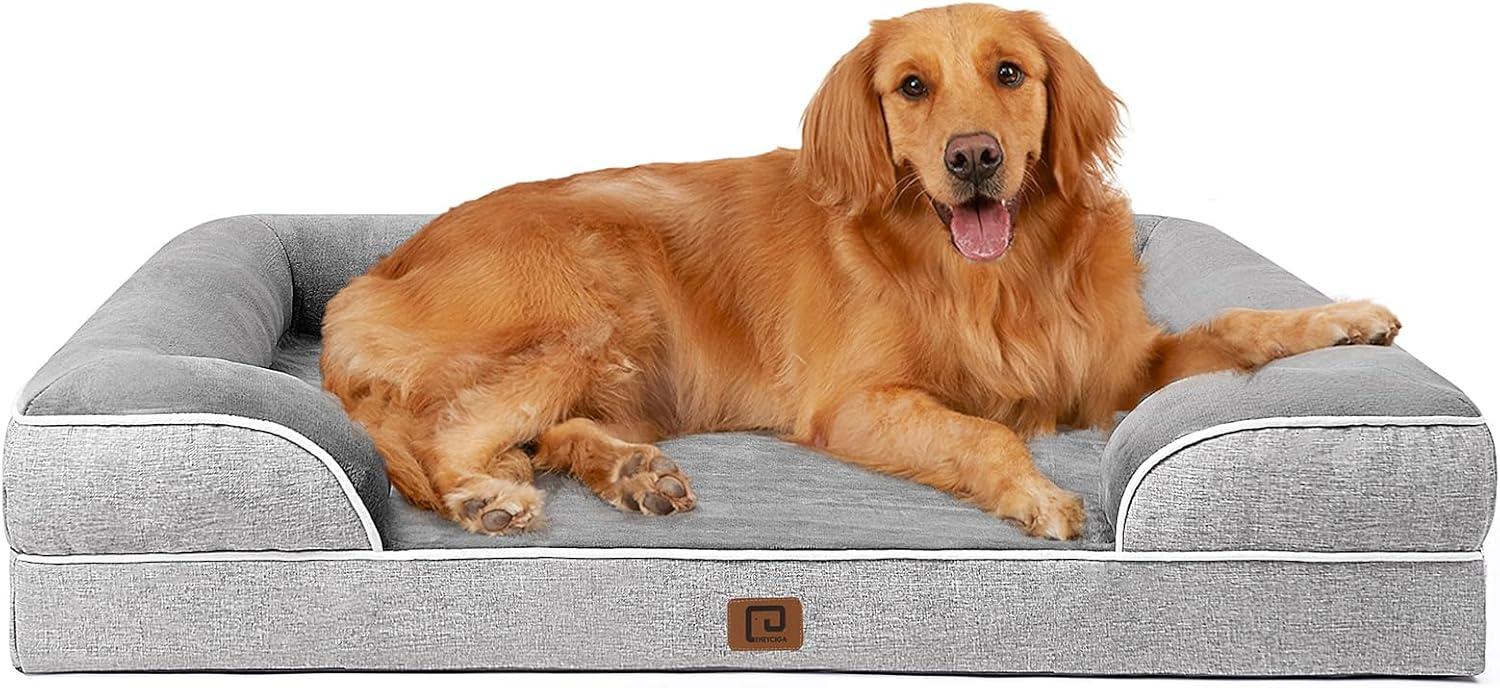 Orthopedic Dog Bed Showdown: Waterproof Memory Foam vs. Cozy Comfort