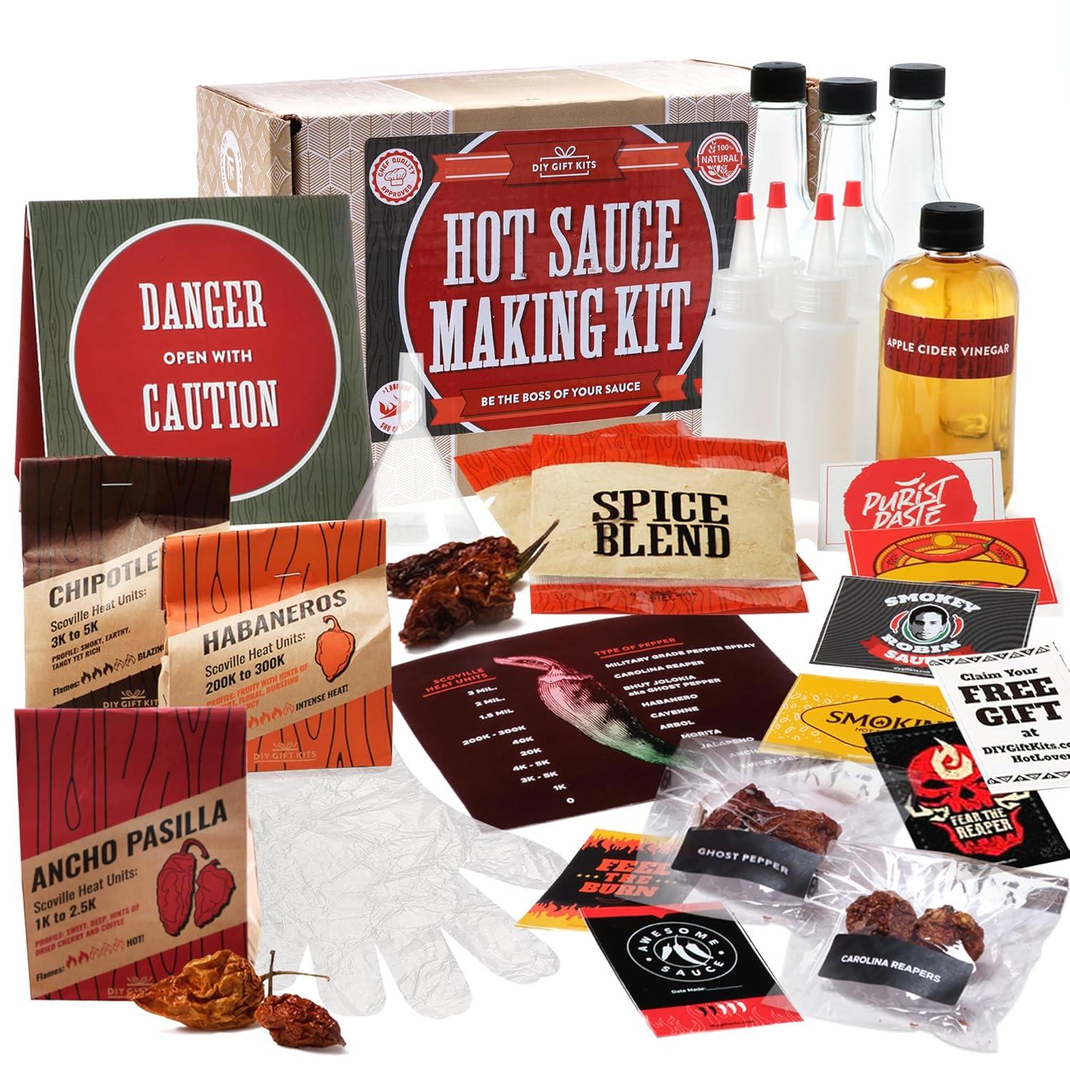Hot Sauce DIY Kits: A Surprising Gift for Spice Lovers