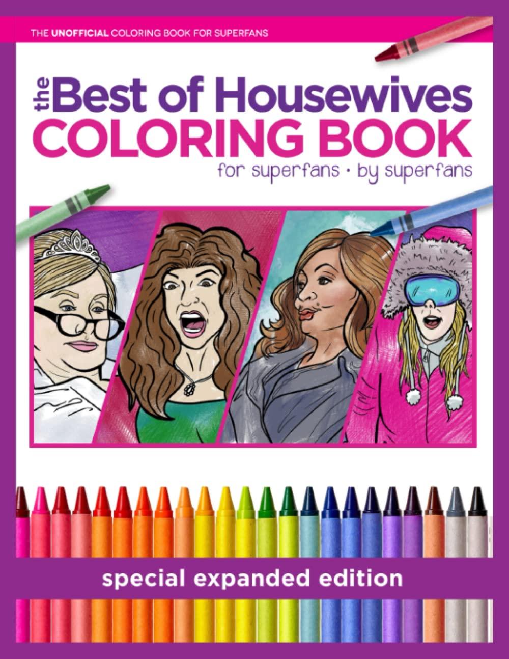Housewives Coloring Book Showdown: Creativity Unleashed!