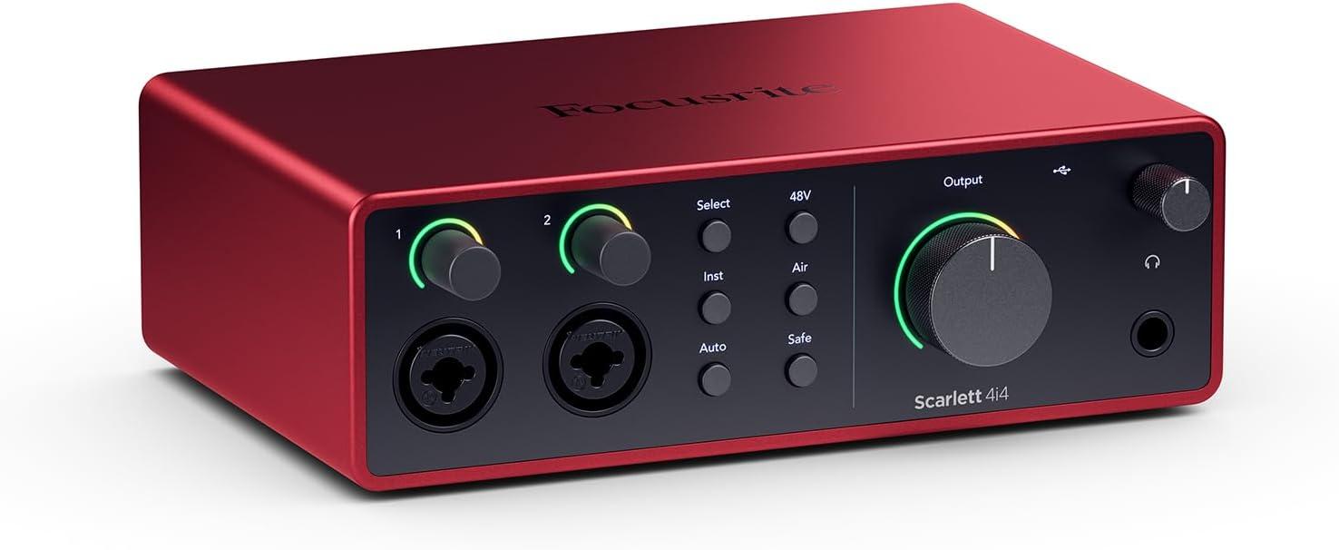 Focusrite Scarlett 4i4 vs. Others: A Musicians' Showdown!