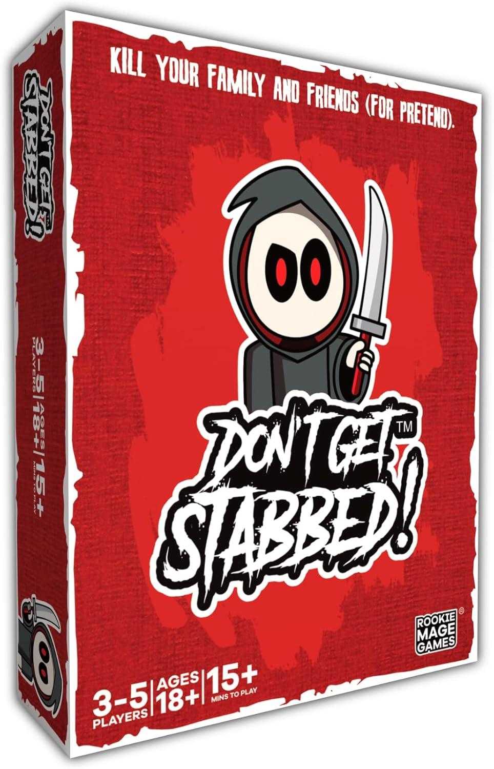 Don't Get Stabbed! Card Game Showdown for Halloween Fun