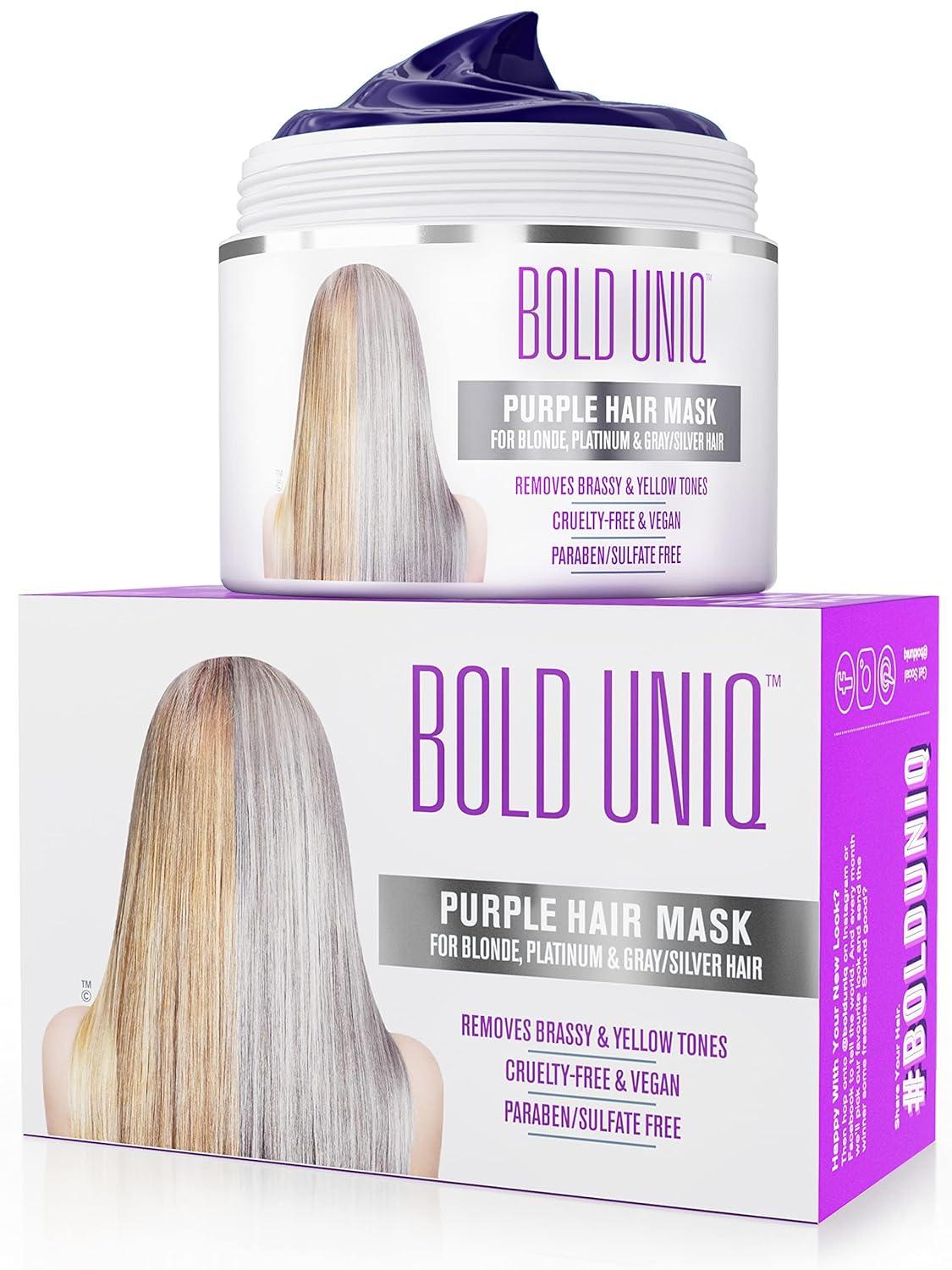 Purple Hair Mask Showdown: Toning Treatments for Blondes vs. Grays