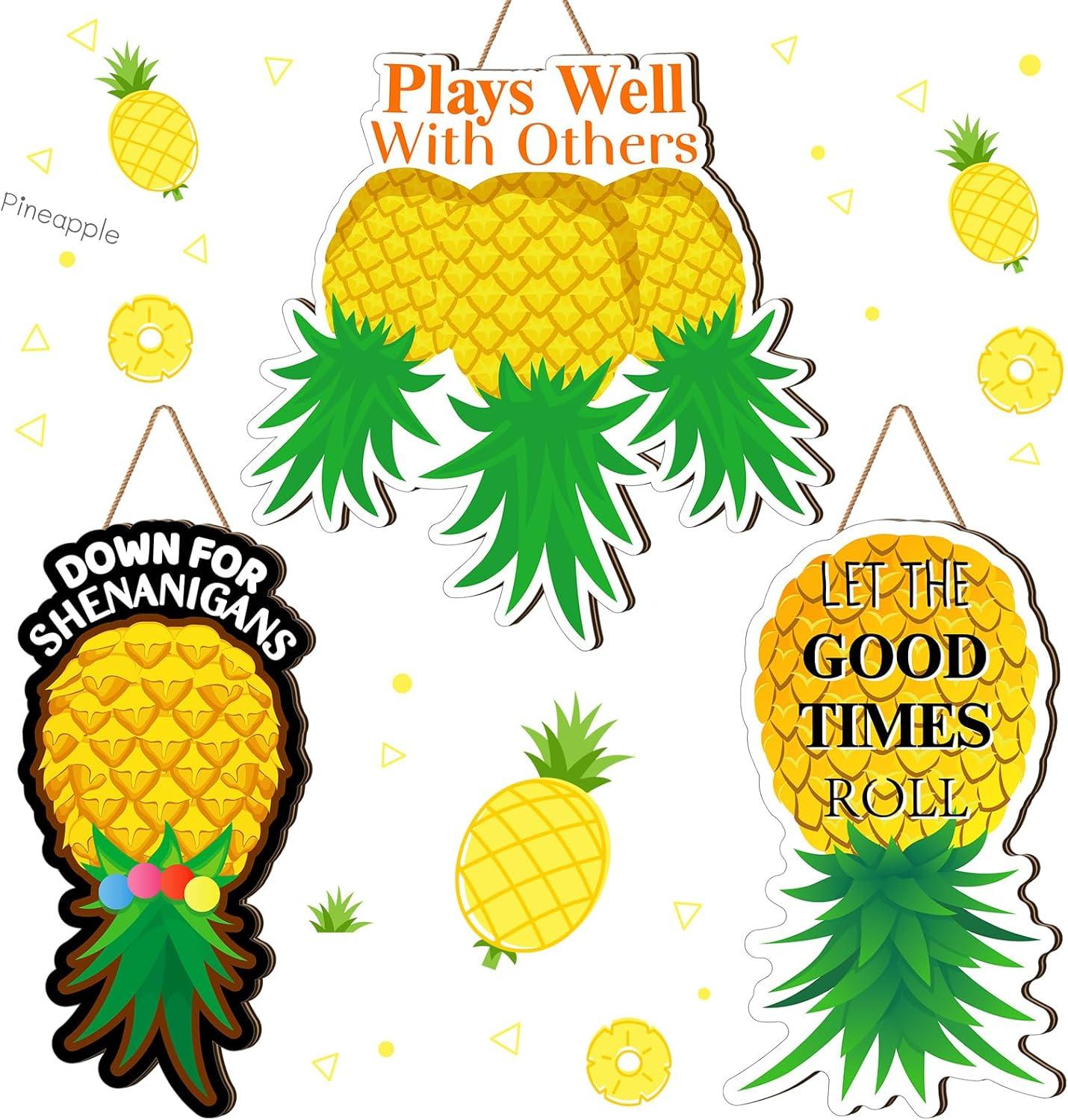 RattanView Decor Showdown: Pineapples for Summer Cheer