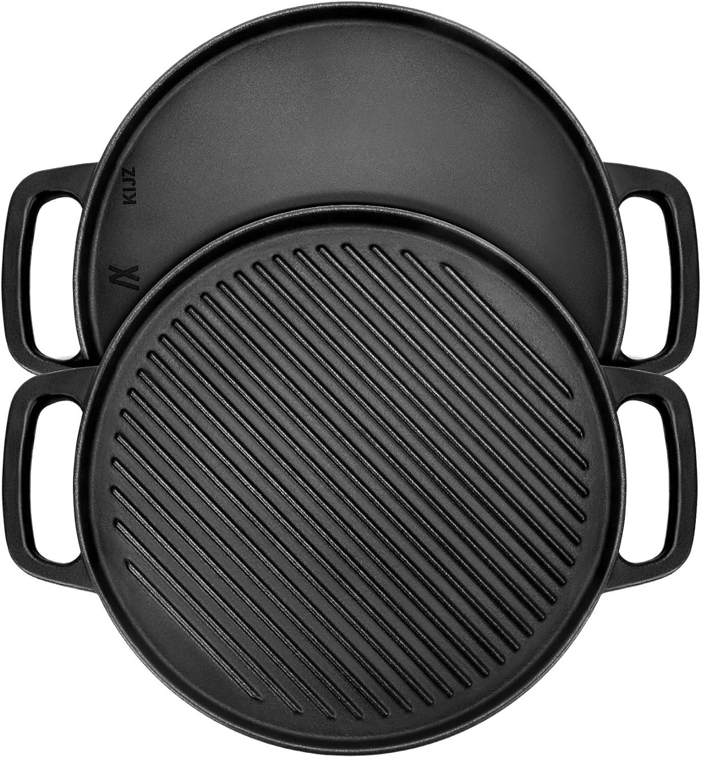 Cast Iron Griddle Showdown: Flat vs. Ribbed for BBQ Bliss