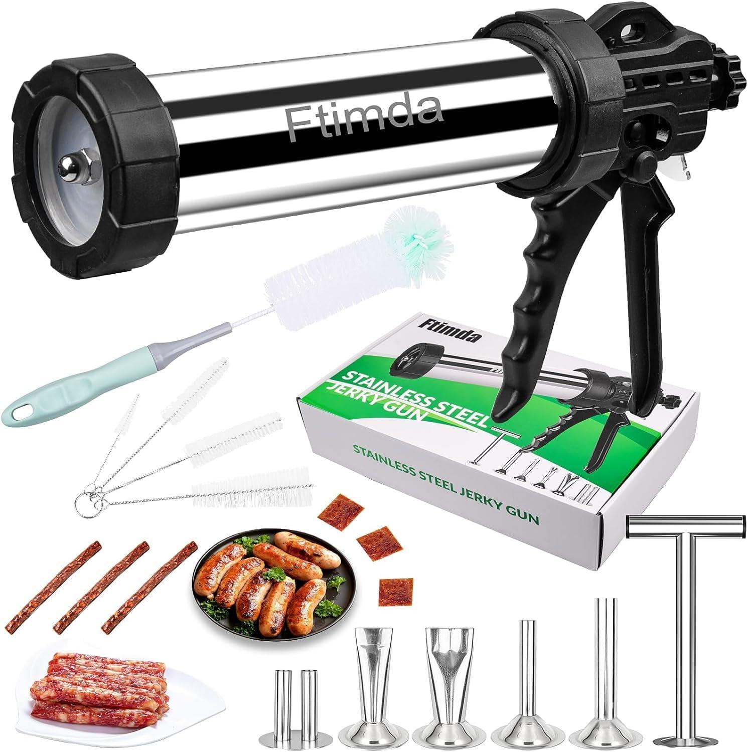 Stainless Steel Jerky Gun Showdown: Homemade Treats Made Easy