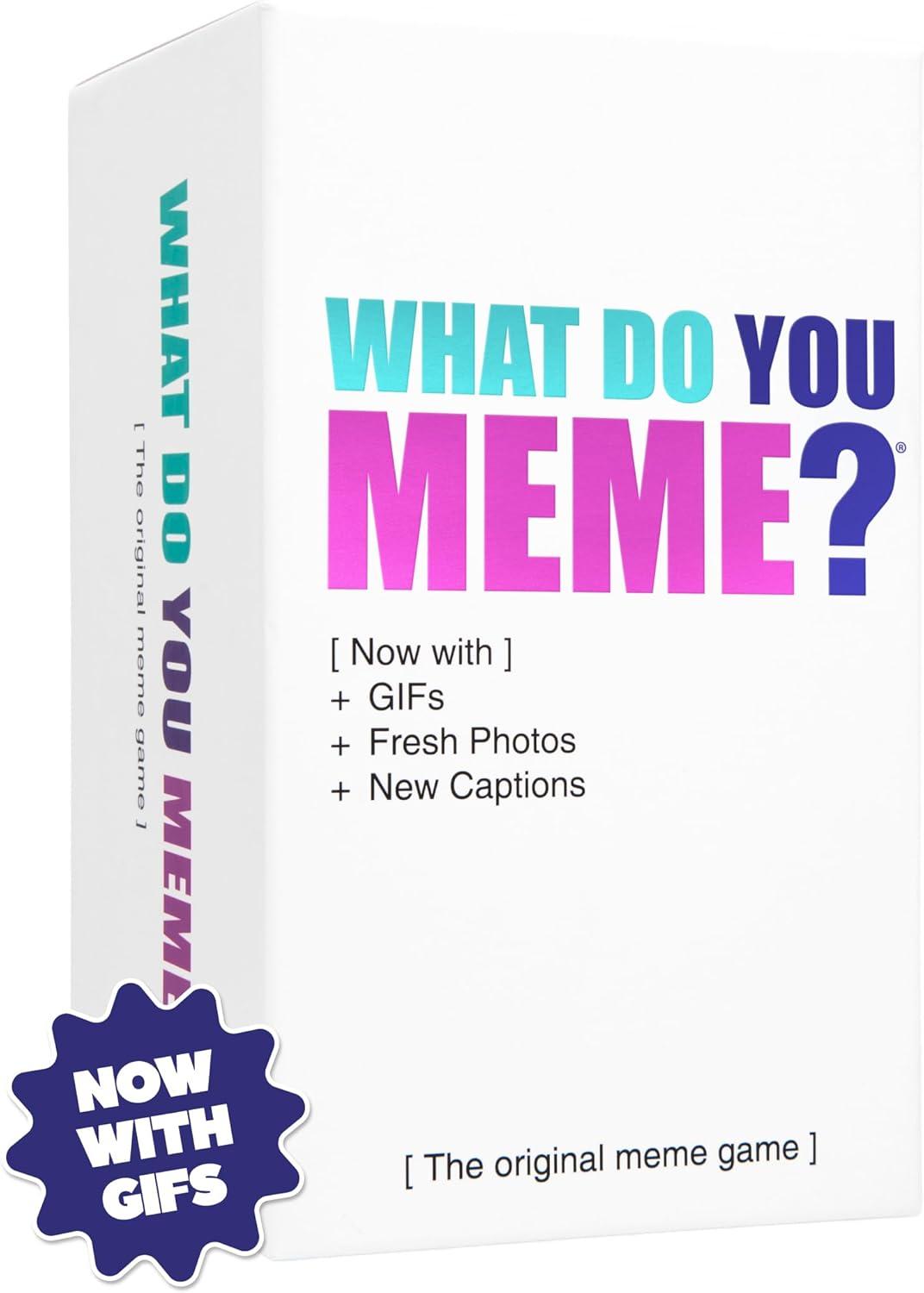WHAT DO YOU MEME? Showdown: GIFs Meet Adult Game Nights