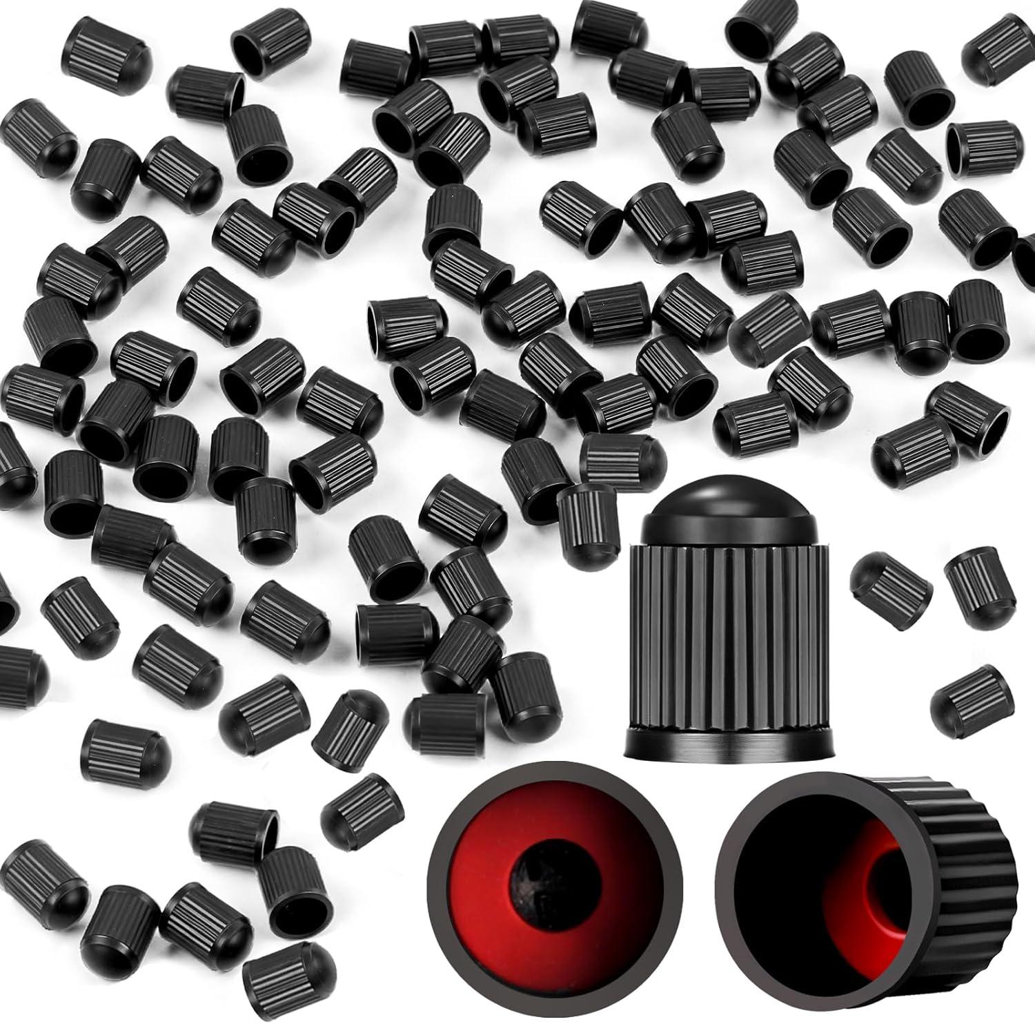 100PCS Valve Caps Showdown: Durable Protection for All Tires