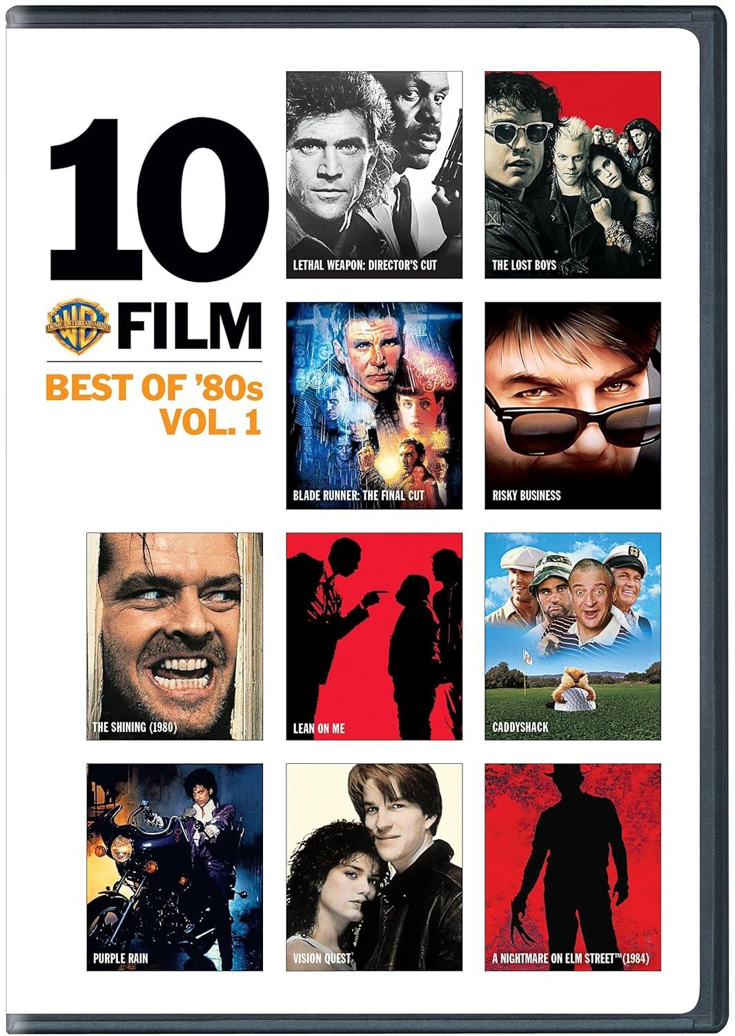 Relive the Magic: 80s 10-Film DVD Collection Showdown