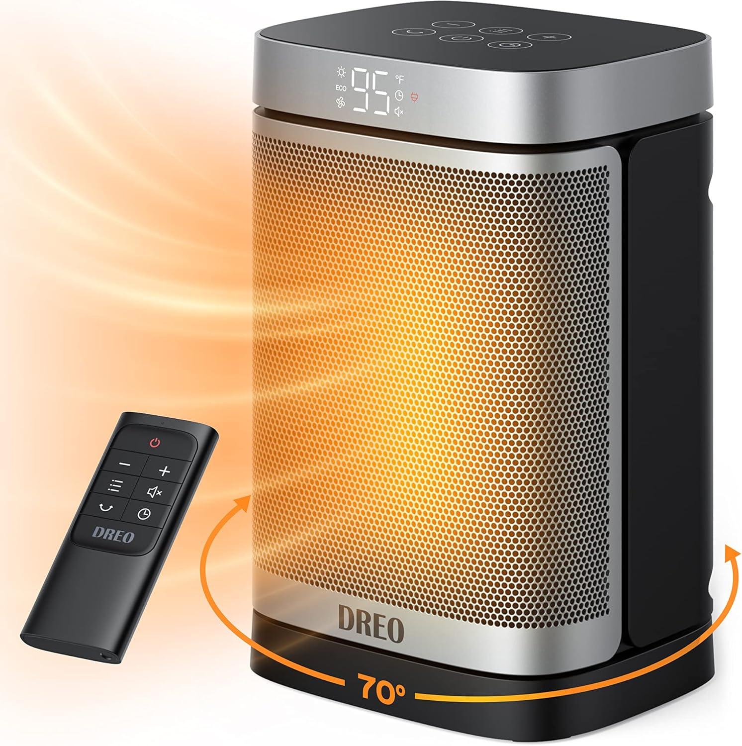 Space Heater Showdown: Dreo's Speed vs. 3D Comfort Modes