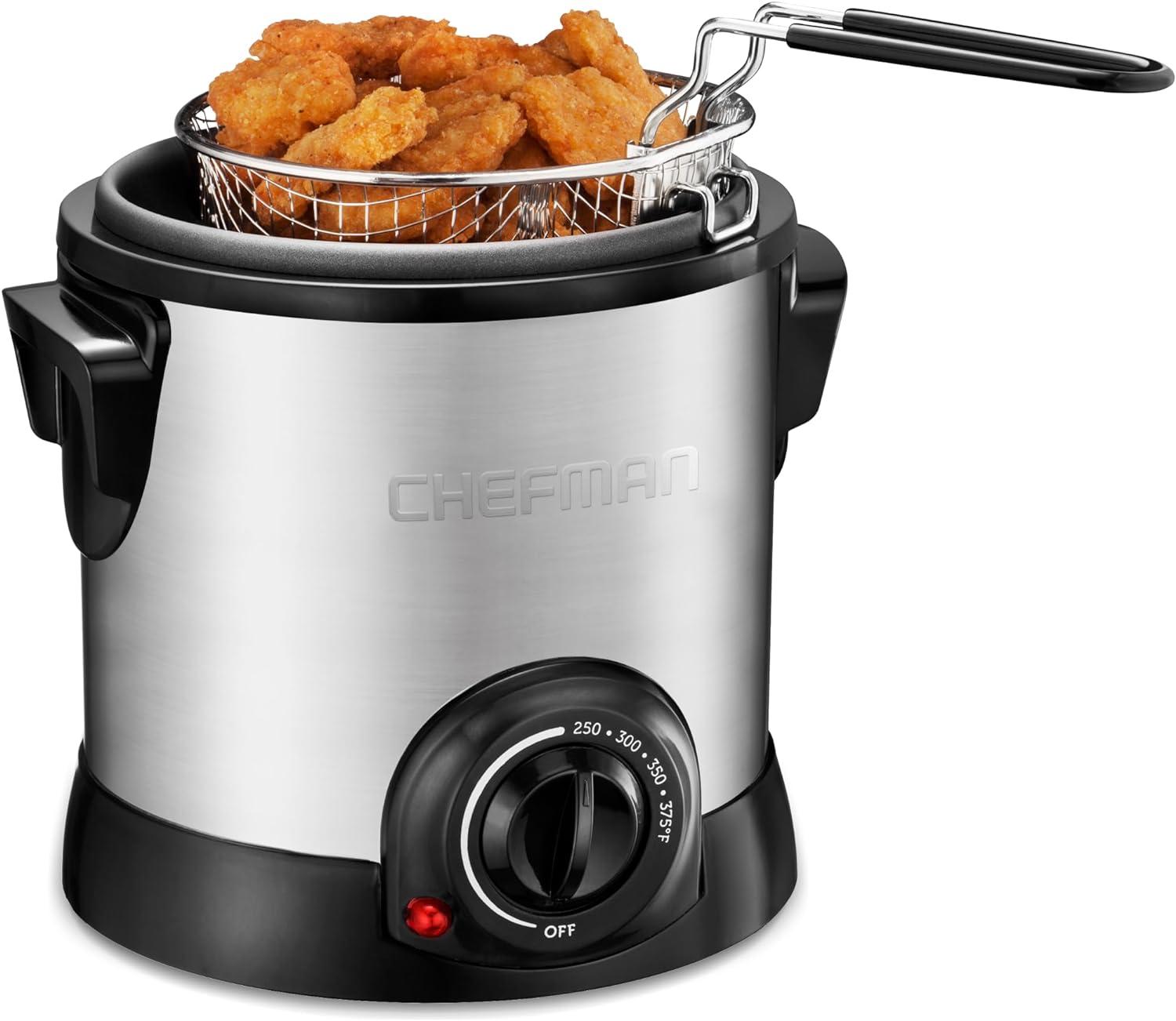 Stainless Steel Deep Fryer Showdown: T-fal vs. Presto vs. Chefman