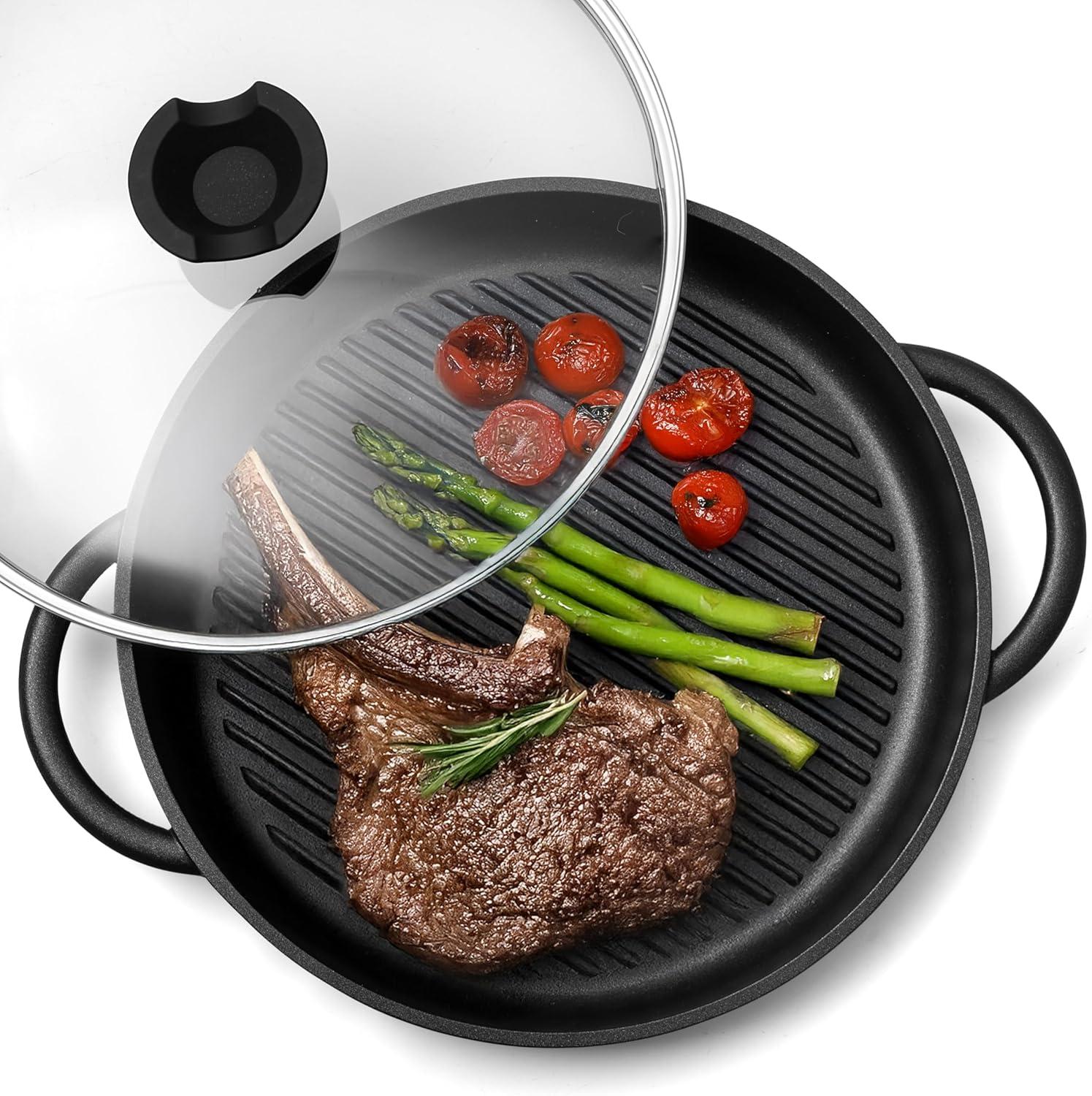 Indoor Grill Showdown: Nonstick Versus Cast Aluminum Pans