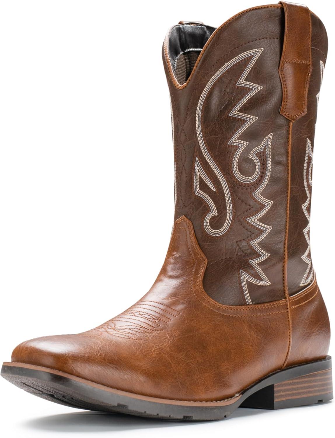 Wide Square Toe Cowboy Boots Showdown: Style Meets Durability