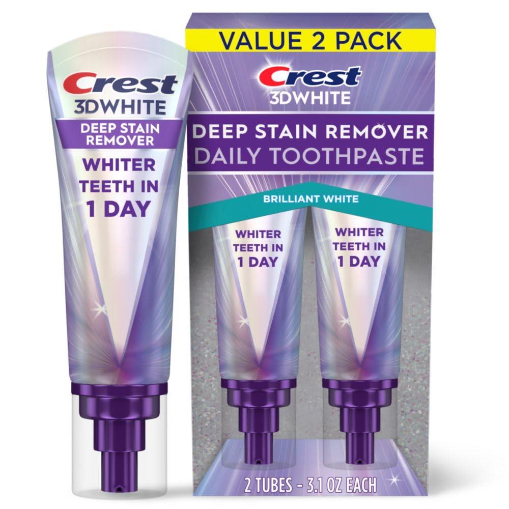 Whitening Toothpaste Showdown: Fluoride-Free vs. Deep Stain Remover