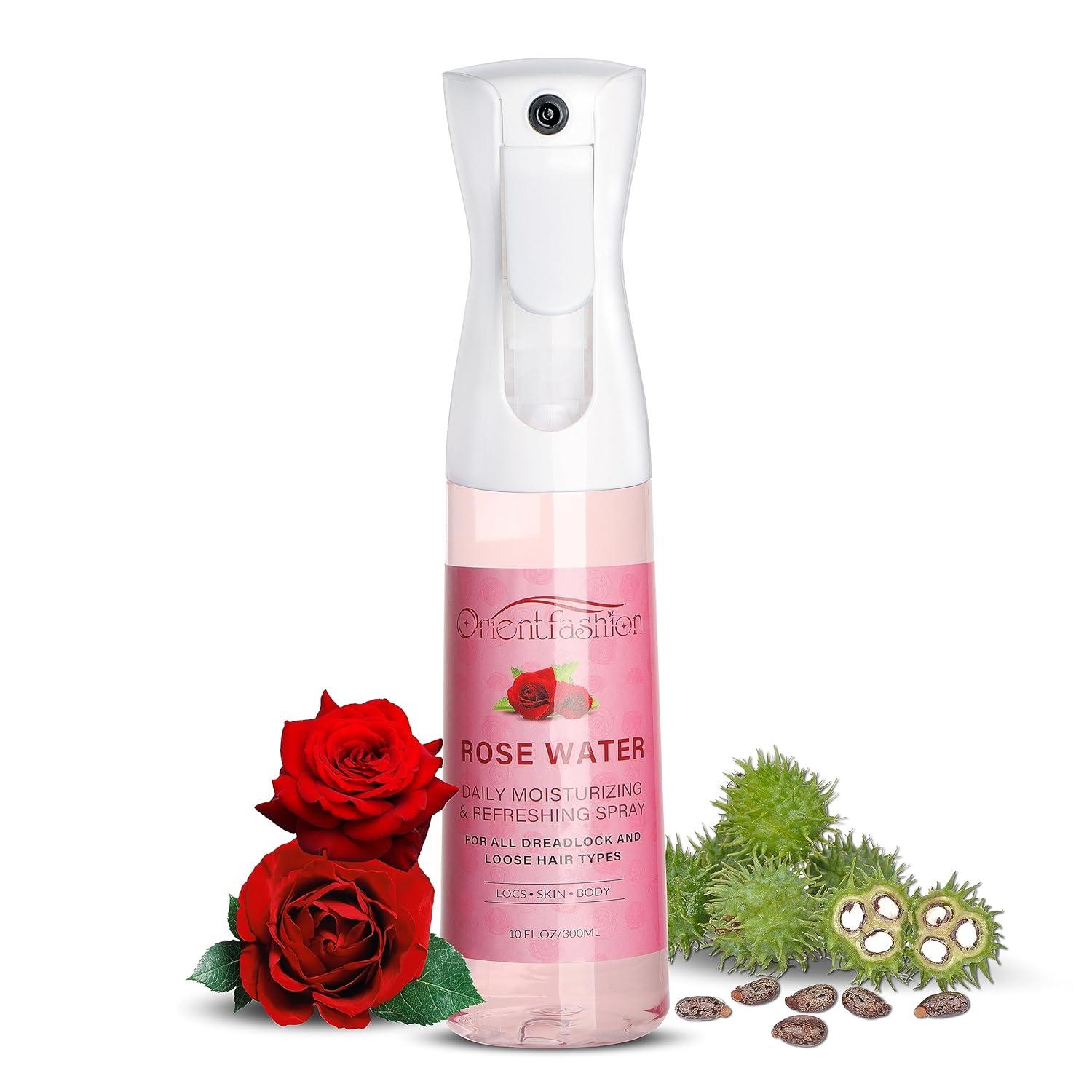 Hydrating Hair Sprays Showdown: Rose Water for Locs Revealed