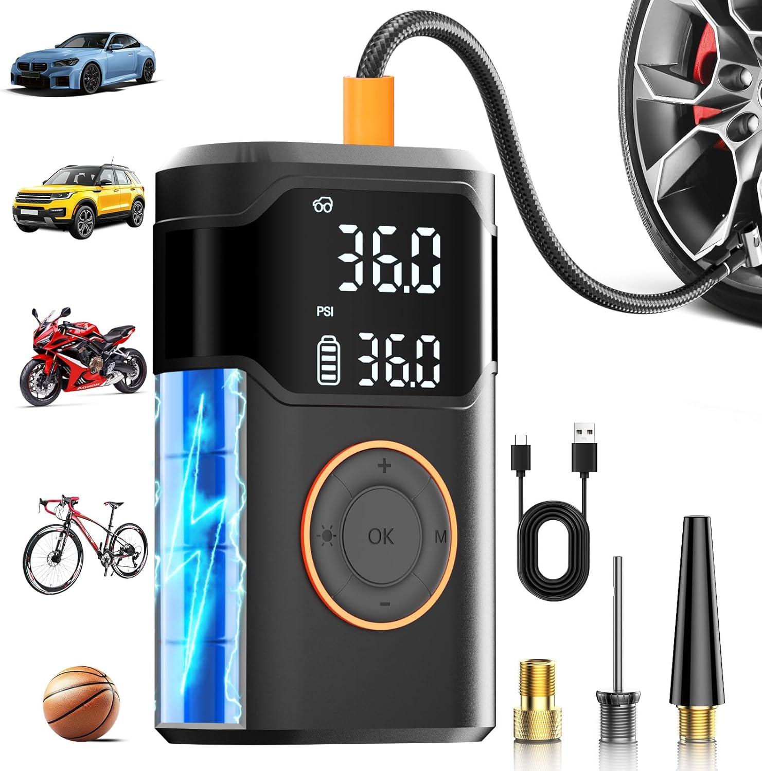 Portable Tire Inflators Showdown: Cordless Power vs. DC Convenience