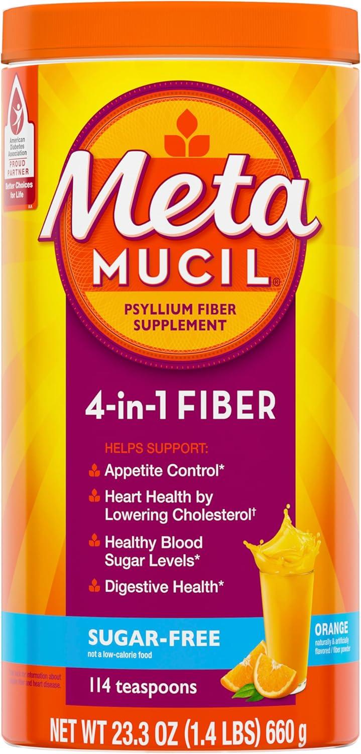 Metamucil's Sugar-Free Psyllium Fiber: A Surprising Digestive Health Boost