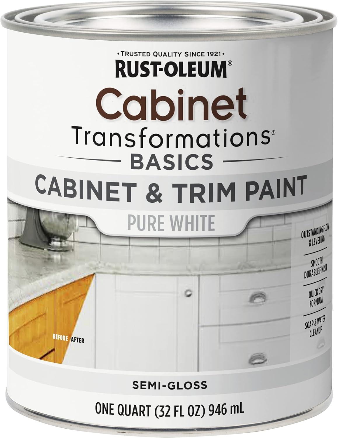 Cabinet Paint Showdown: Rust-Oleum's Pure White Magic