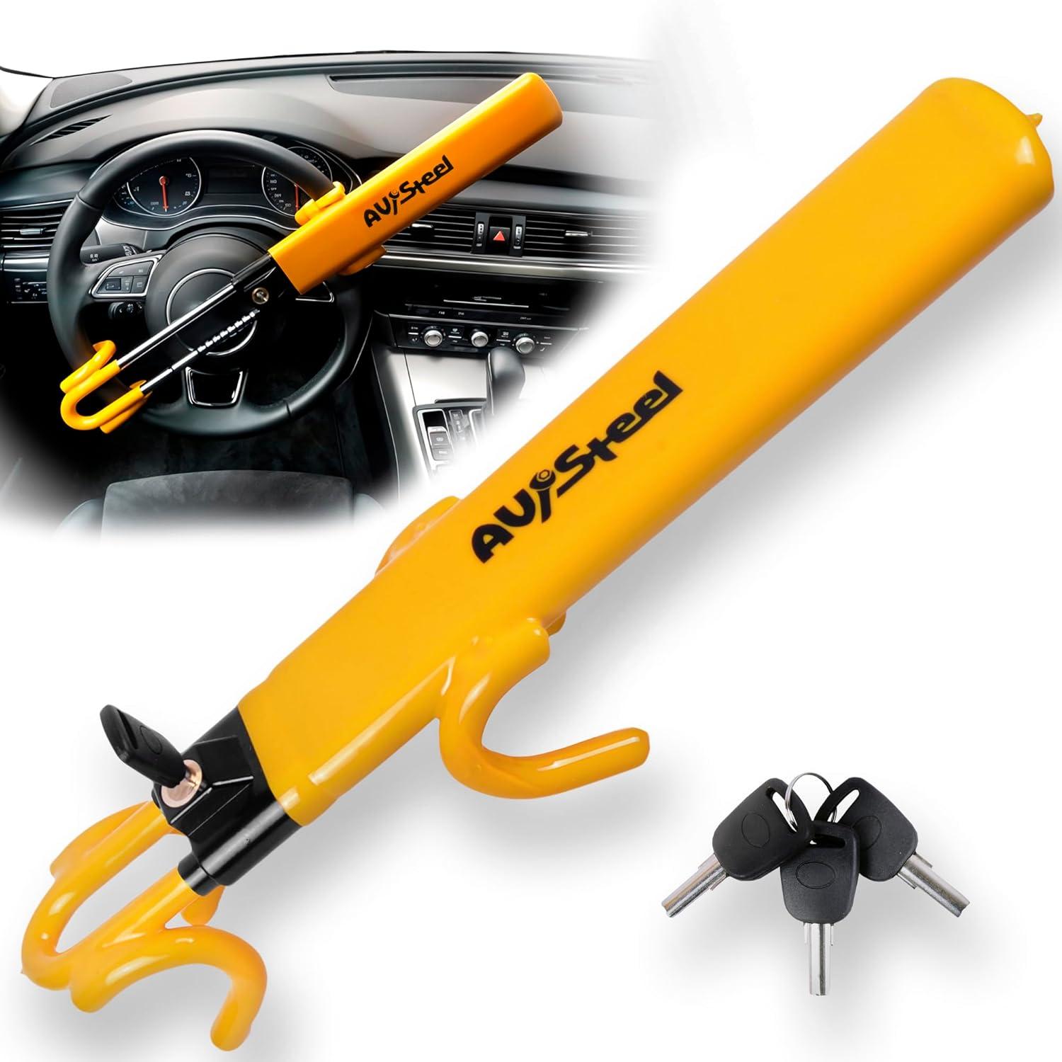 Steering Wheel Lock Showdown: Battle of the Anti-Theft Titans