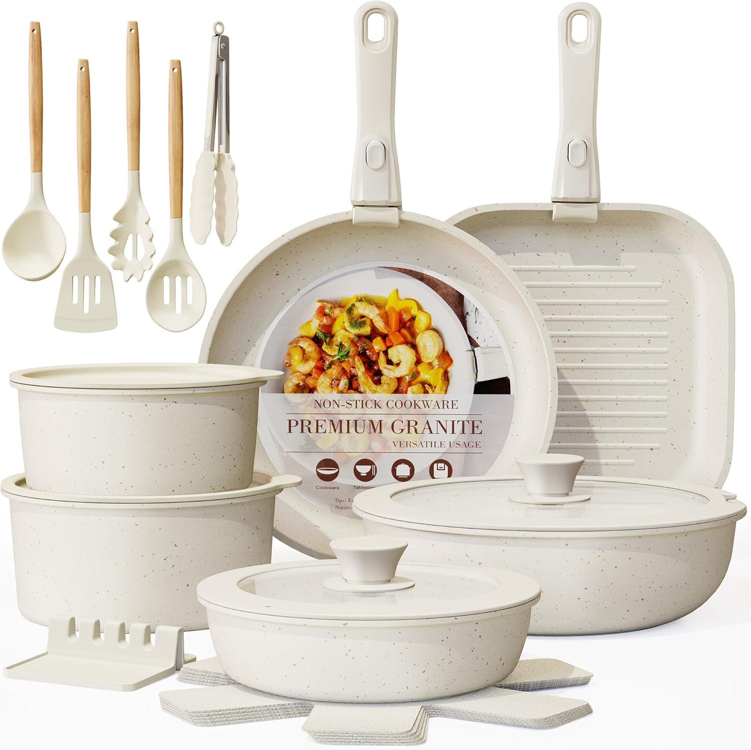 Astercook vs. CAROTE: Which Detachable Cookware Set Wins?