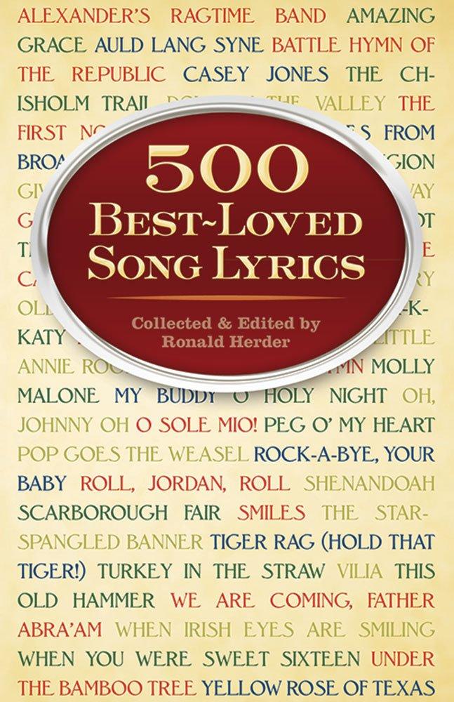 500 Best-Loved Song Lyrics: A Surprising Sweet Song Showdown