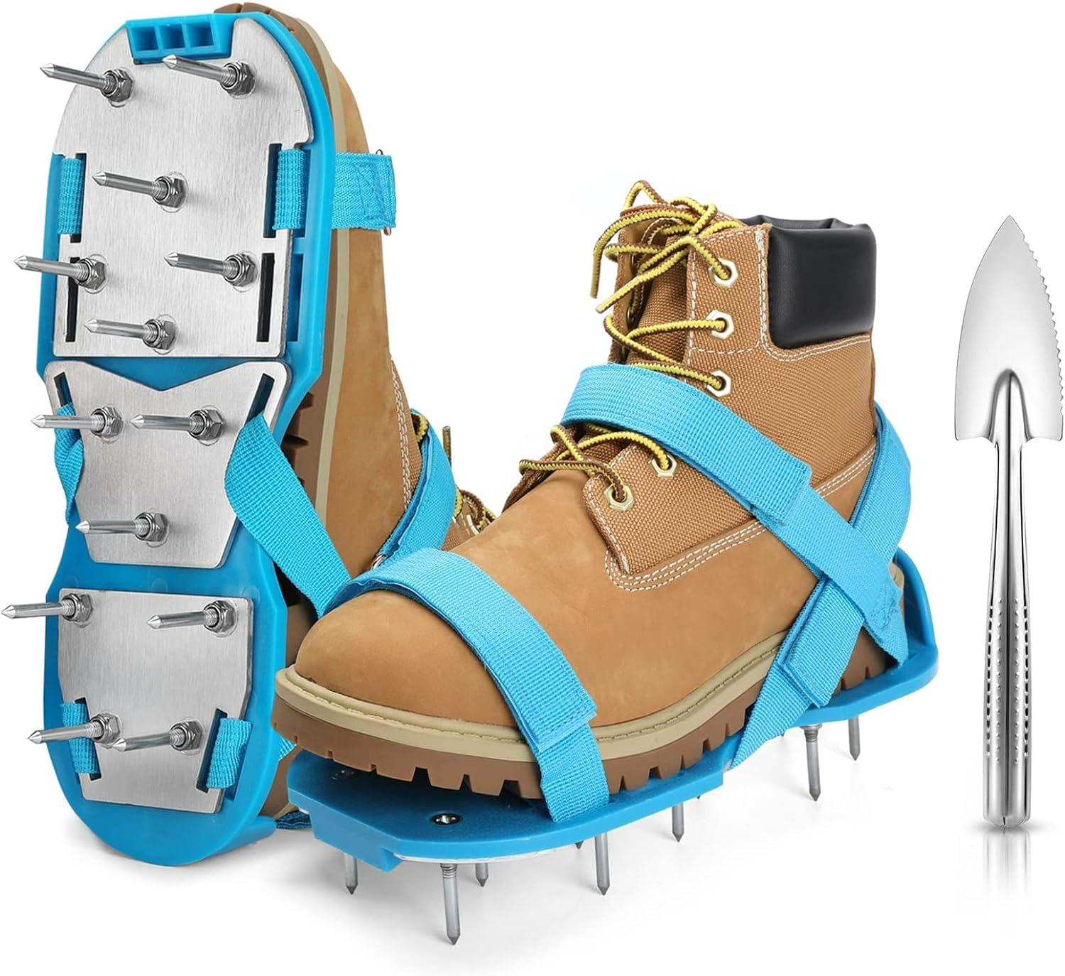 Lawn aerator shoes showdown: convenience versus effectiveness