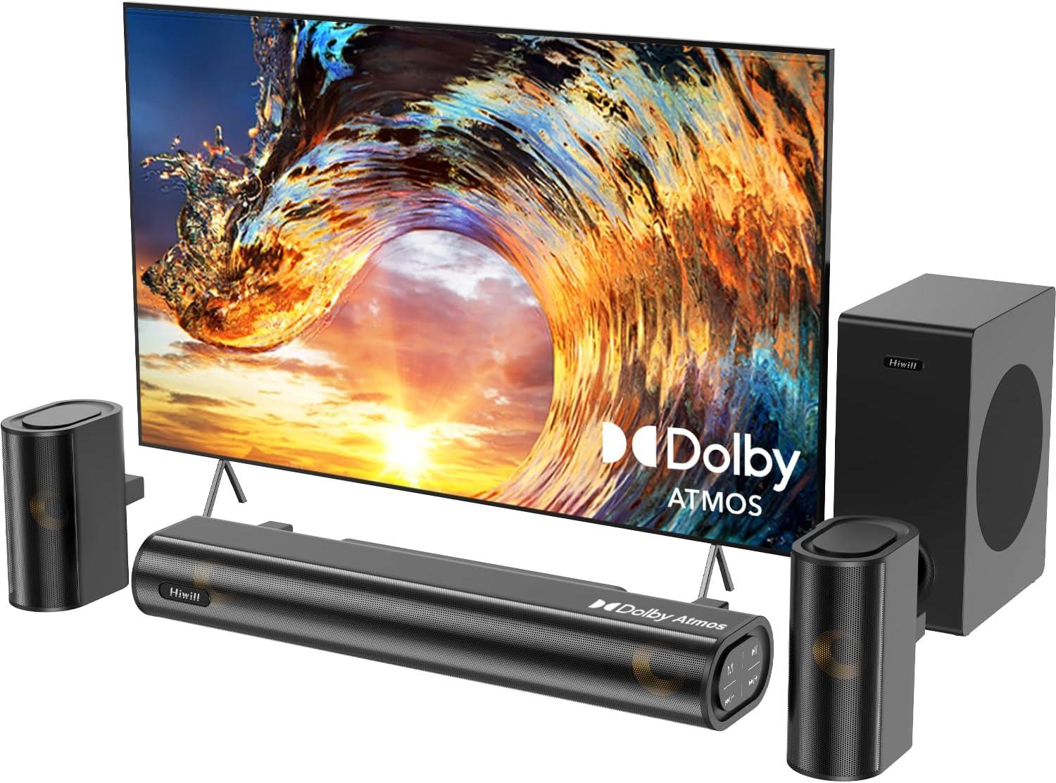 Soundbar Showdown: Hiwill's Atmos Magic vs. HiElite A41