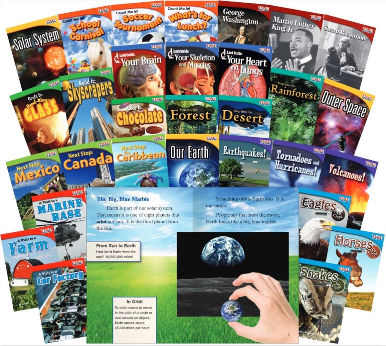 TIME FOR KIDS 2nd Grade Book Set: A Surprising Journey Awaits