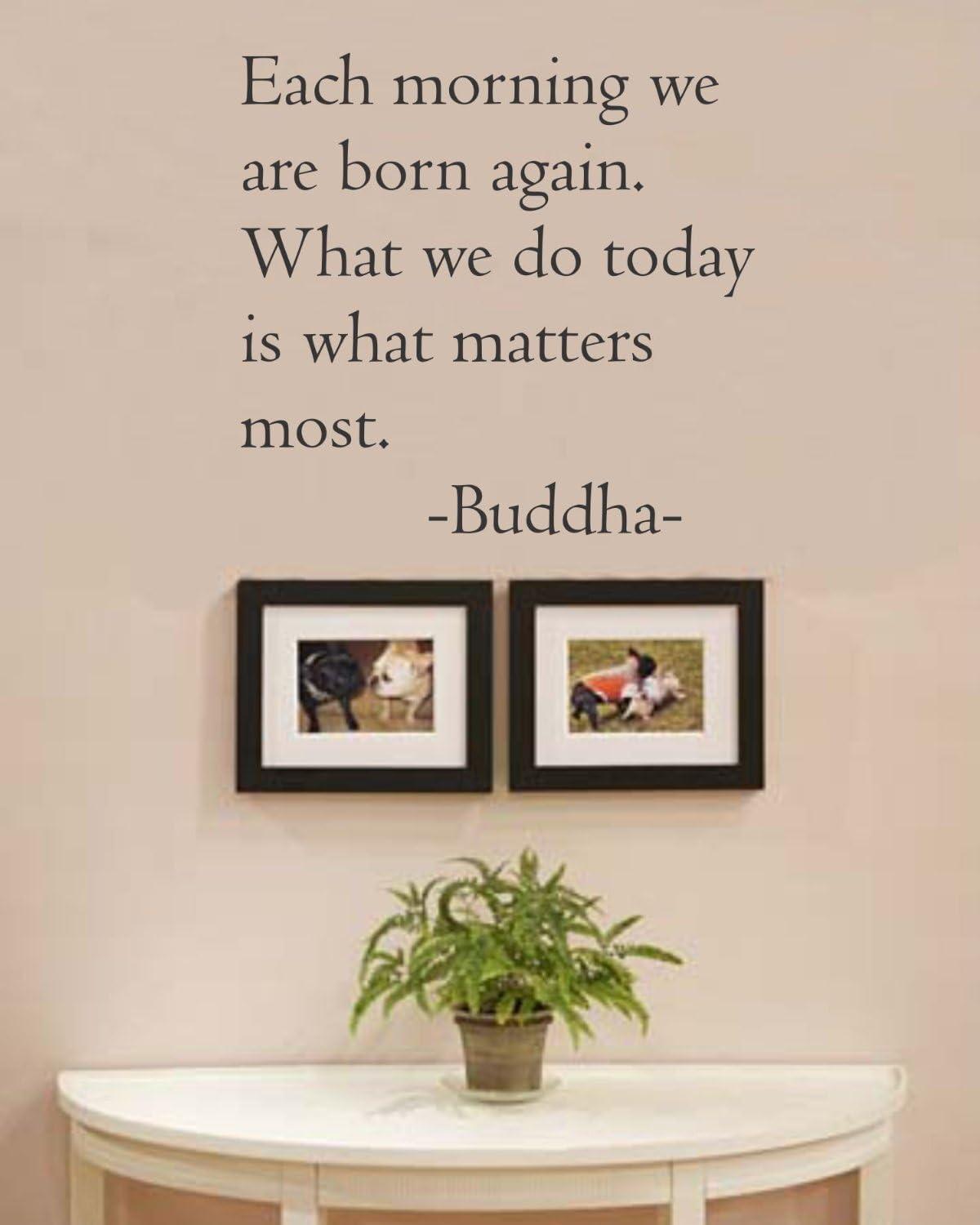 Blinggo's Wall Art vs. Buddha's Quote: Inspiring Your Day