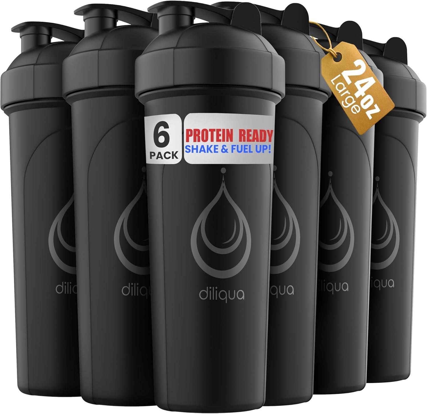 6 Pack Shaker Bottles Showdown: Size Matters for Smooth Mixes