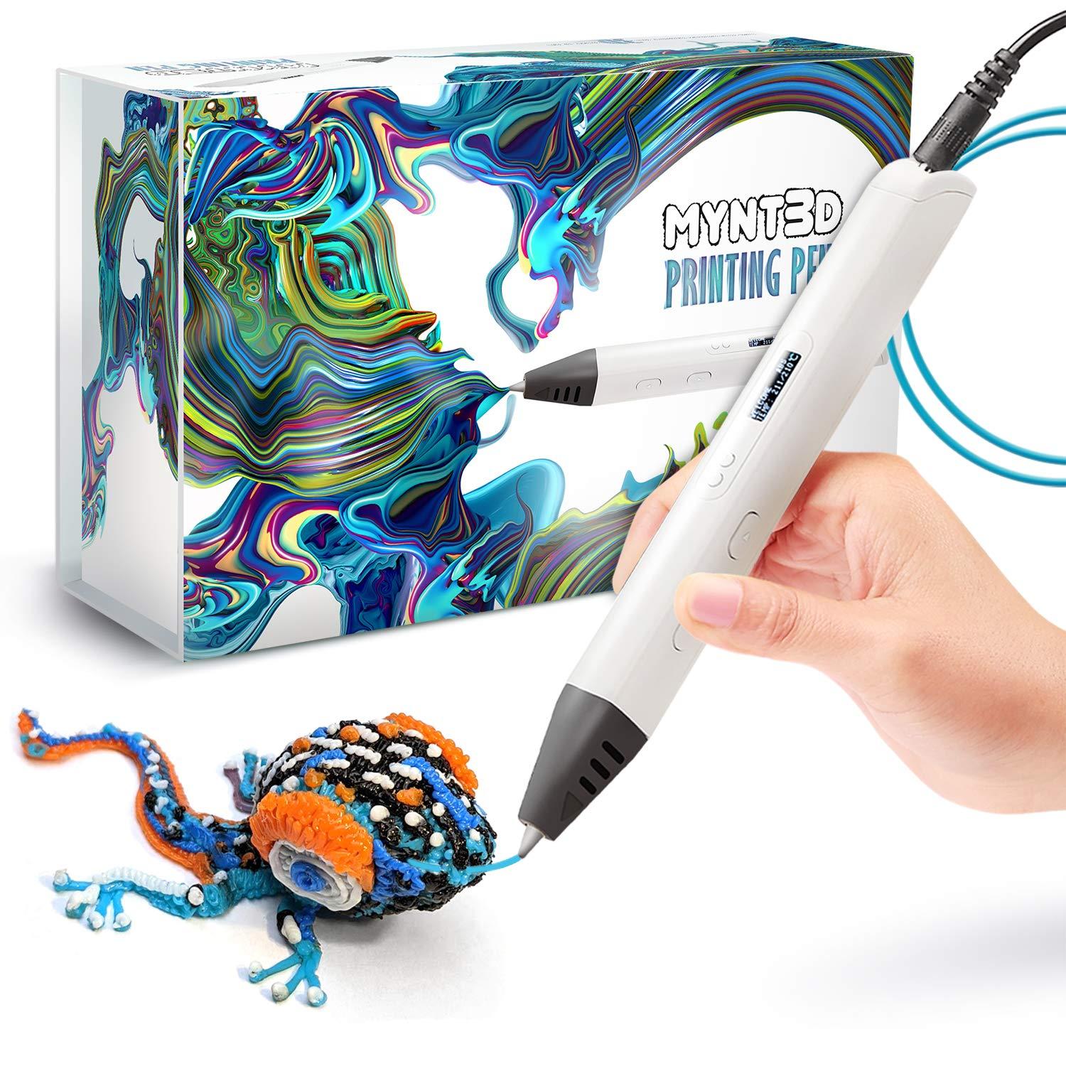 3D Pen Showdown: Crafting with MYNT3D's OLED Display Magic