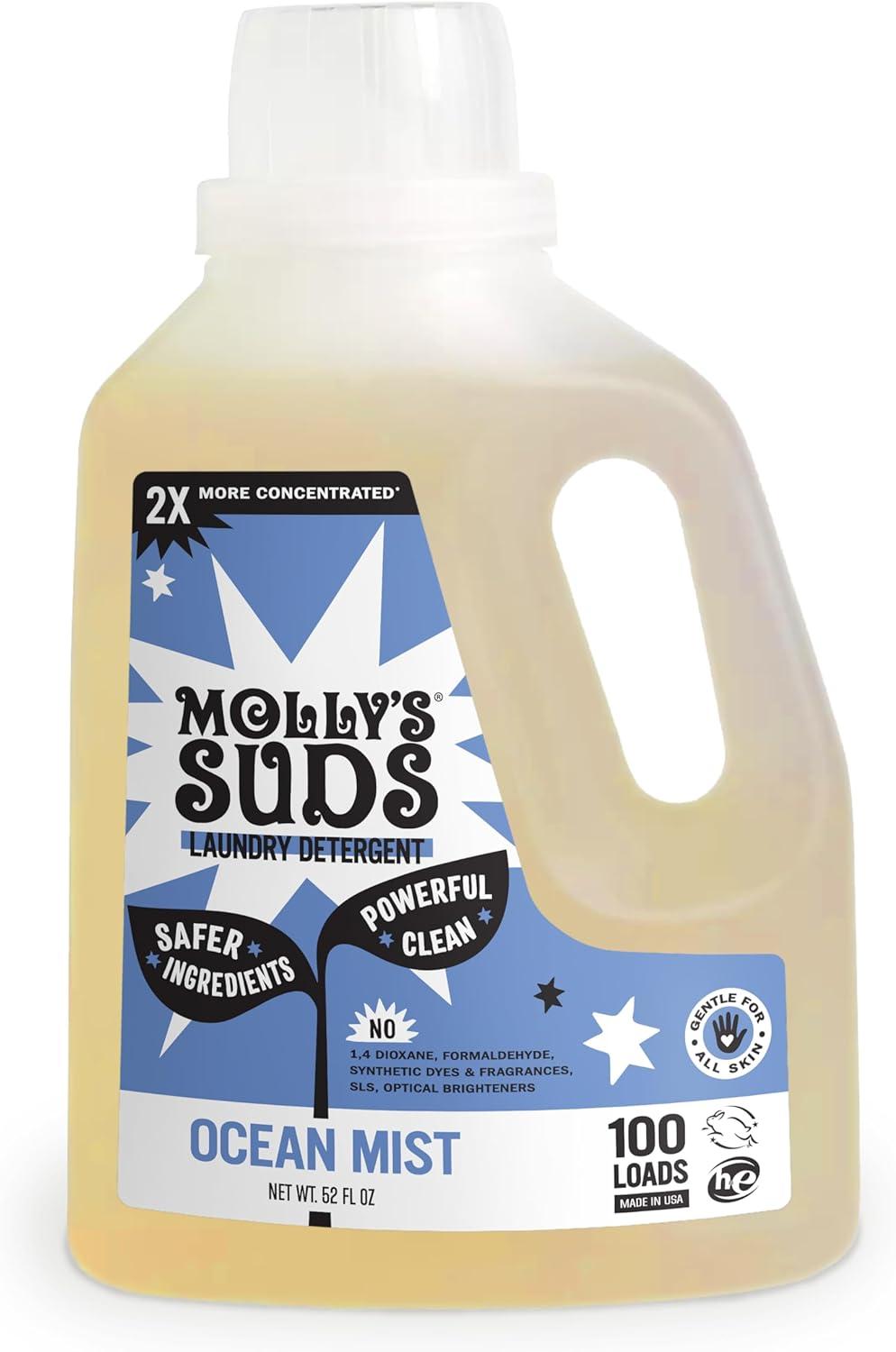 Molly's Suds vs. Traditional Detergents: Surprising Benefits for Sensitive Skin