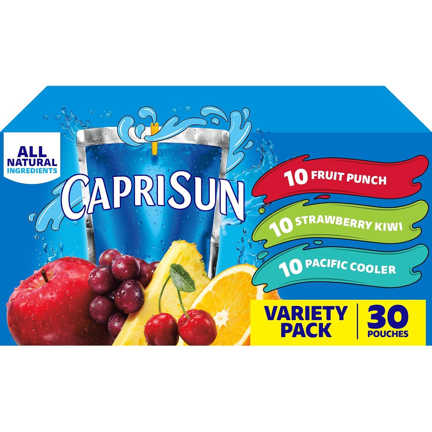 Capri Sun Flavor Showdown: Fruit Punch vs. Kiwi vs. Cooler