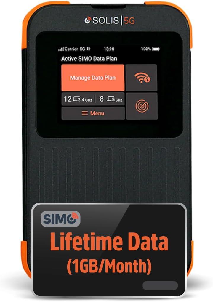 SIM-Free Travel: Solis 5G Hotspot's Surprising Lifespan