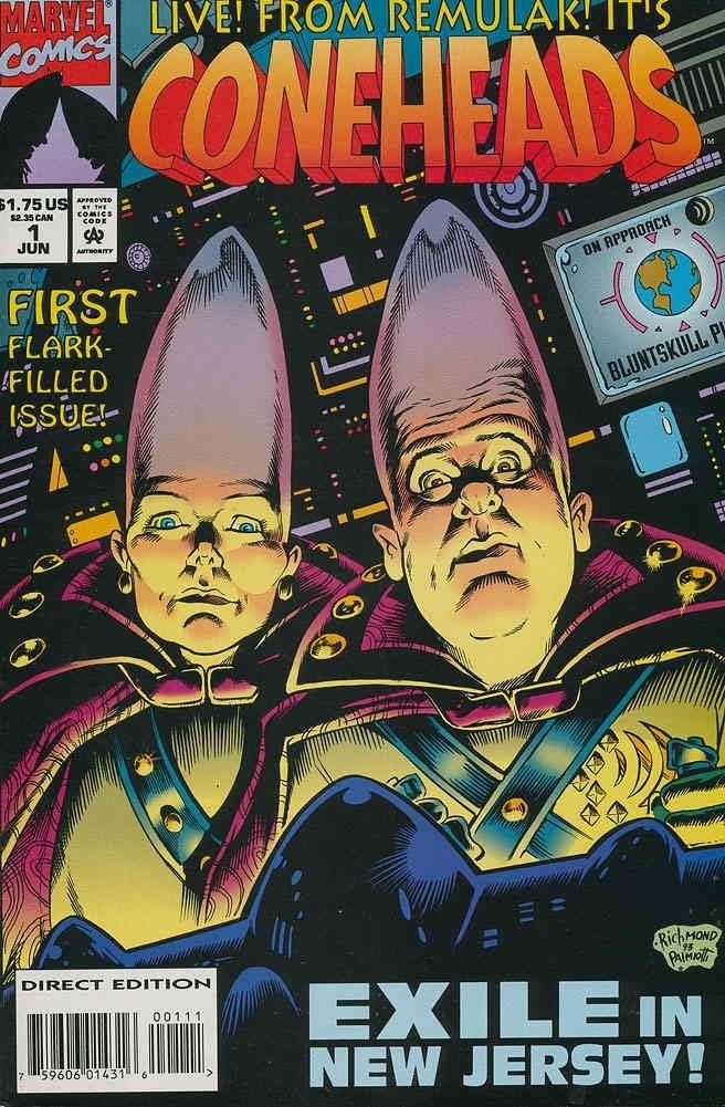 Coneheads Showdown: SNL Skit vs. Marvel Comic Madness