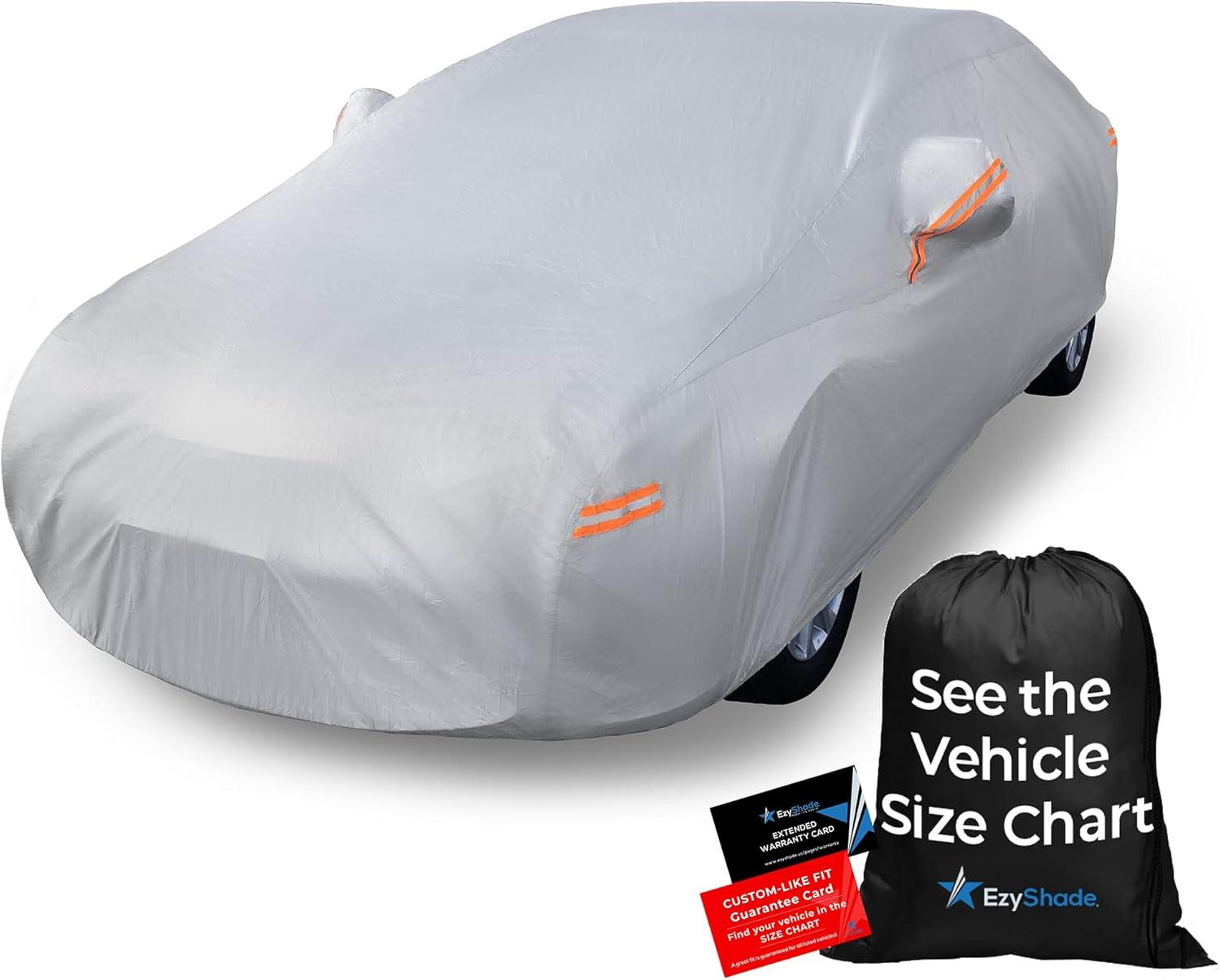 Winter Showdown: EzyShade Car Cover Versus the Elements!
