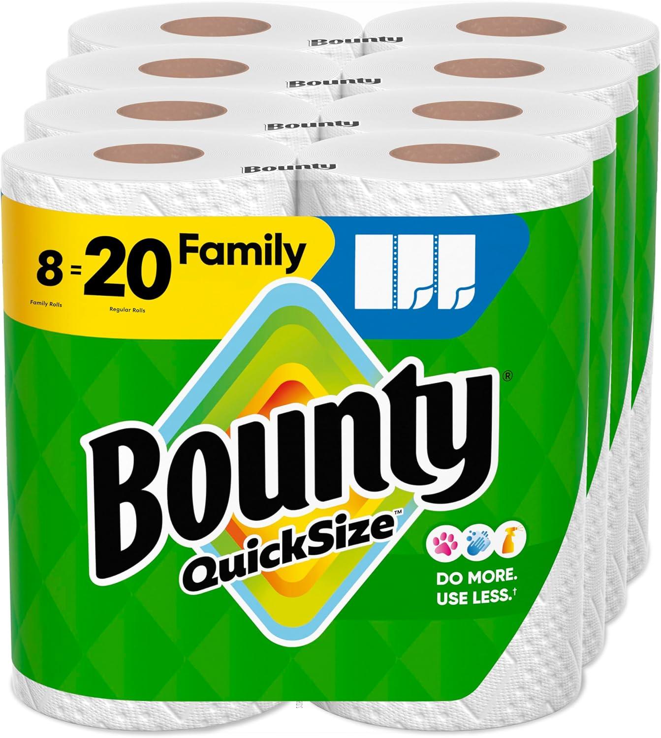 Bounty Paper Towels: Smart Size for Messy Holiday Moments