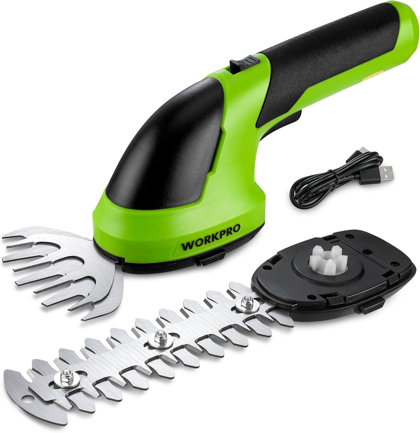 WORKPRO Grass Shears vs. Shrub Trimmers: Surprising Uses!