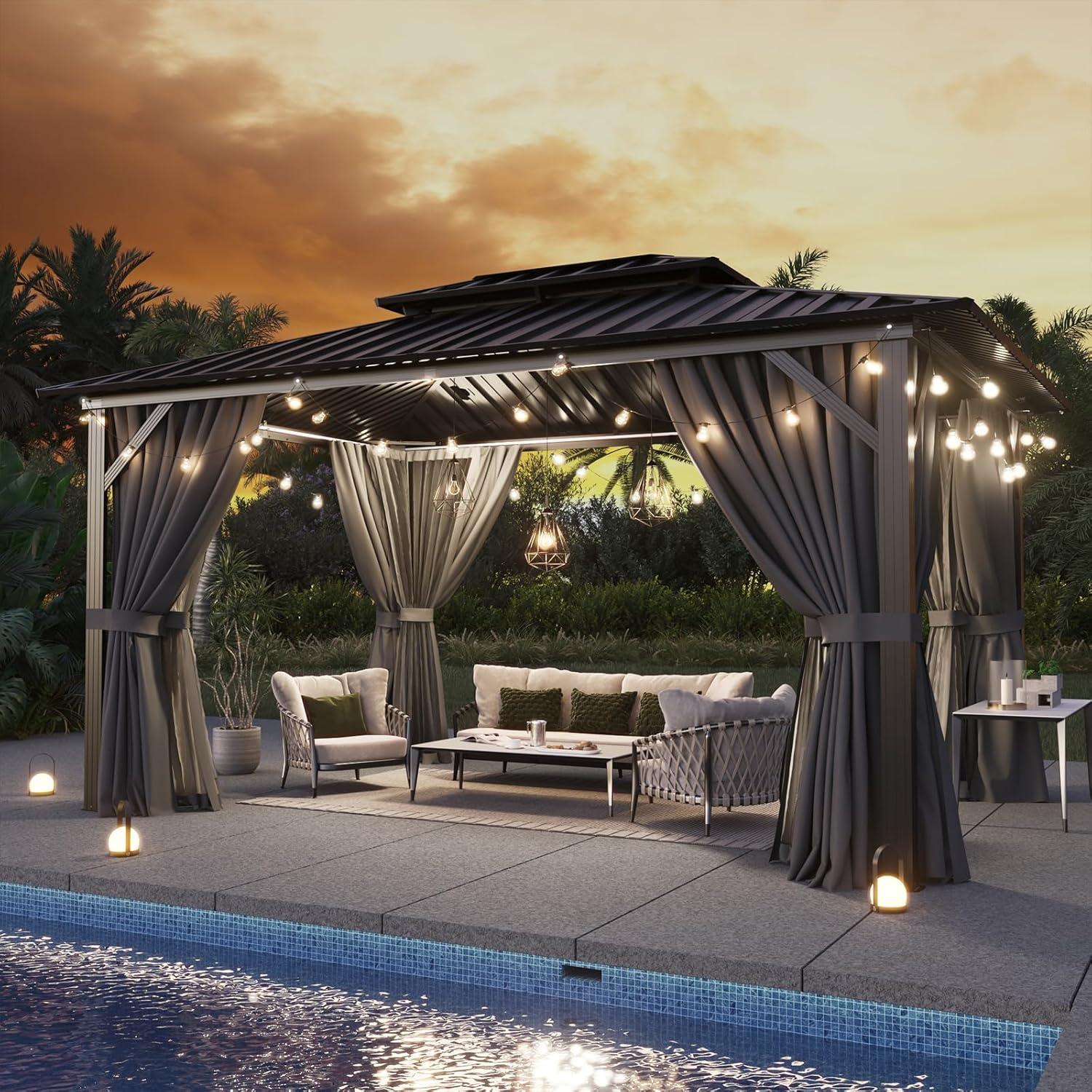 Aluminum Frame Gazebo vs. Steel Roof Pavilion: Surprising Facts