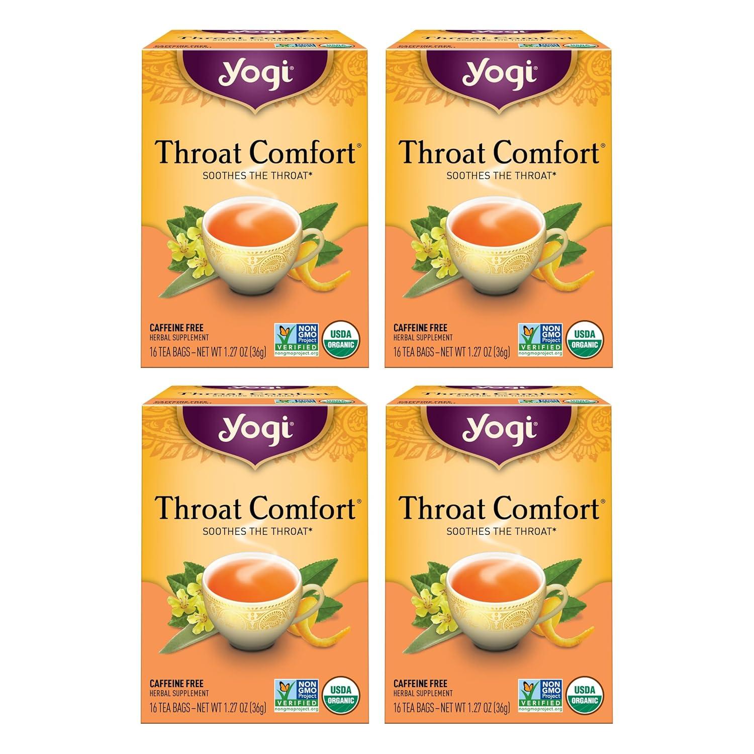 Throat Soothers Showdown: Traditional Medicinals vs. Yogi
